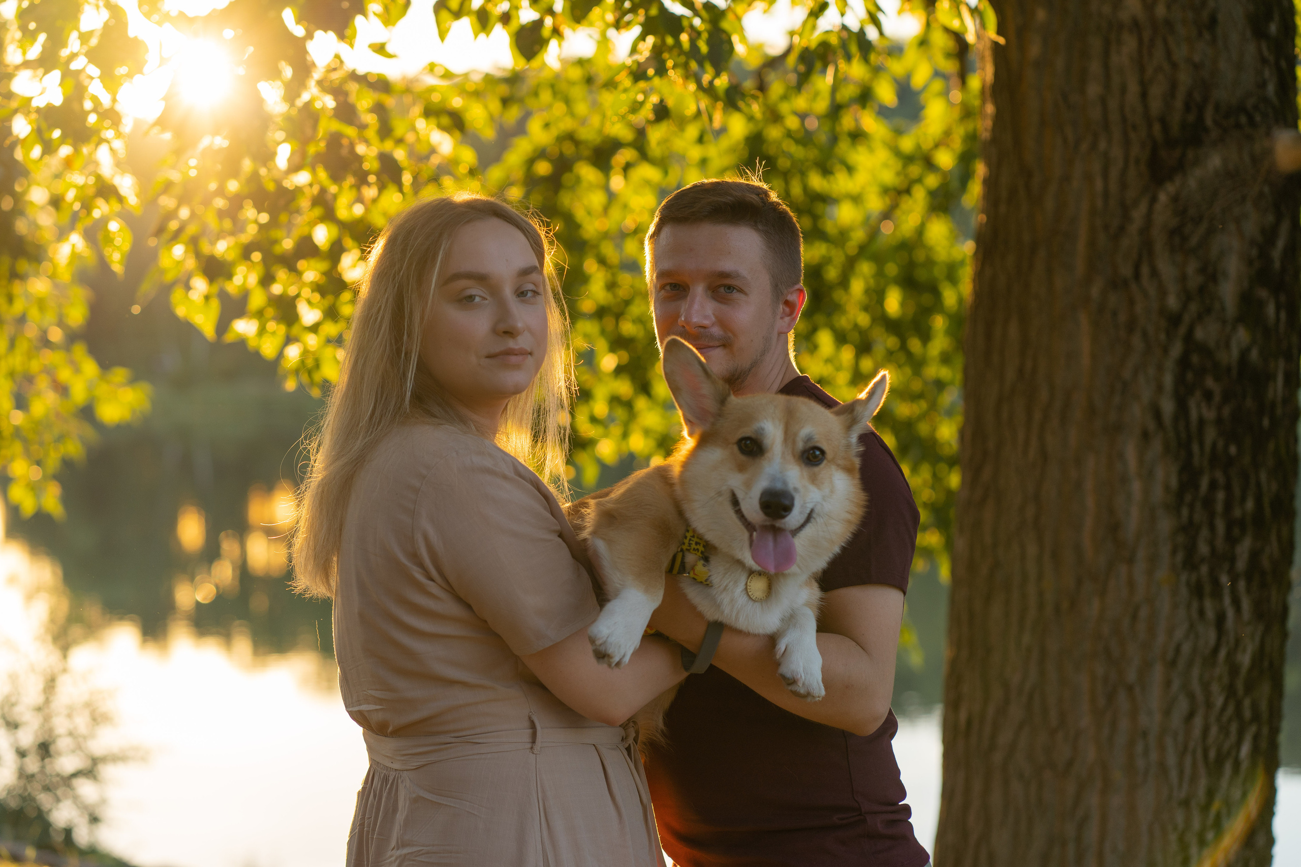 Катя и Боря, Джамгаровский парк. Свадебный фотограф в Москве Анна Полушина