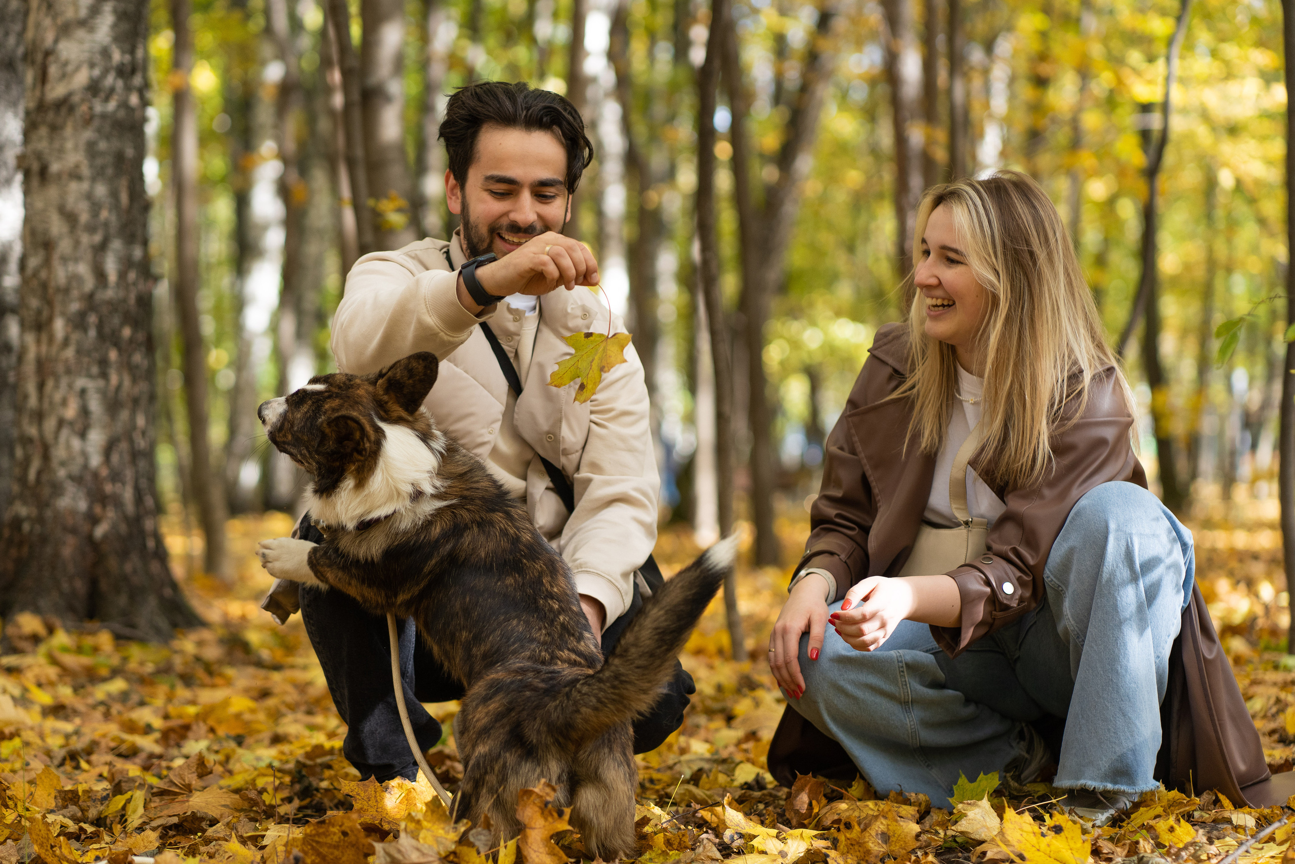Боря, Даша и Маффин. Свадебный фотограф в Москве Анна Полушина