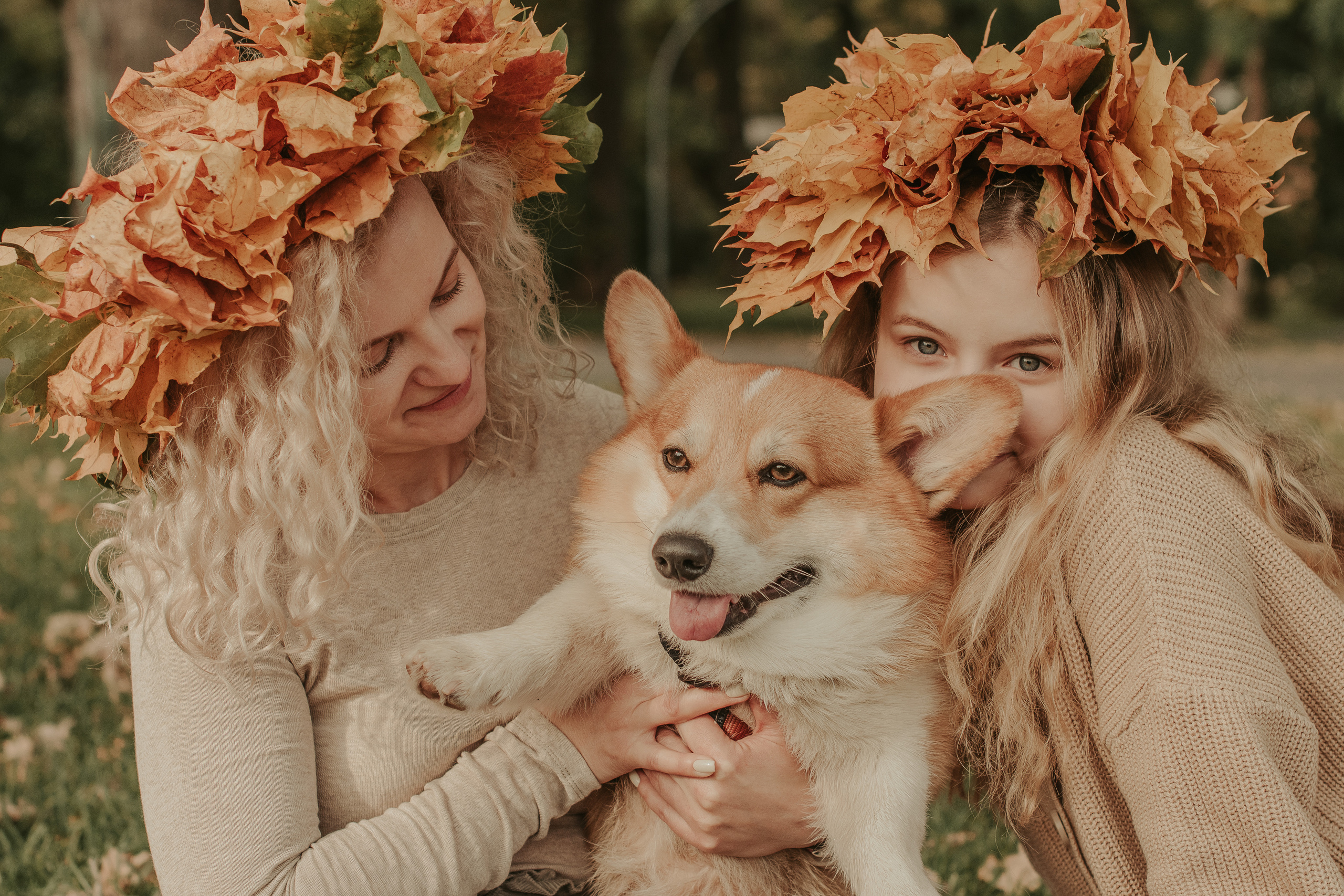 Наташа, Даша и Кевин. Свадебный фотограф в Москве Анна Полушина