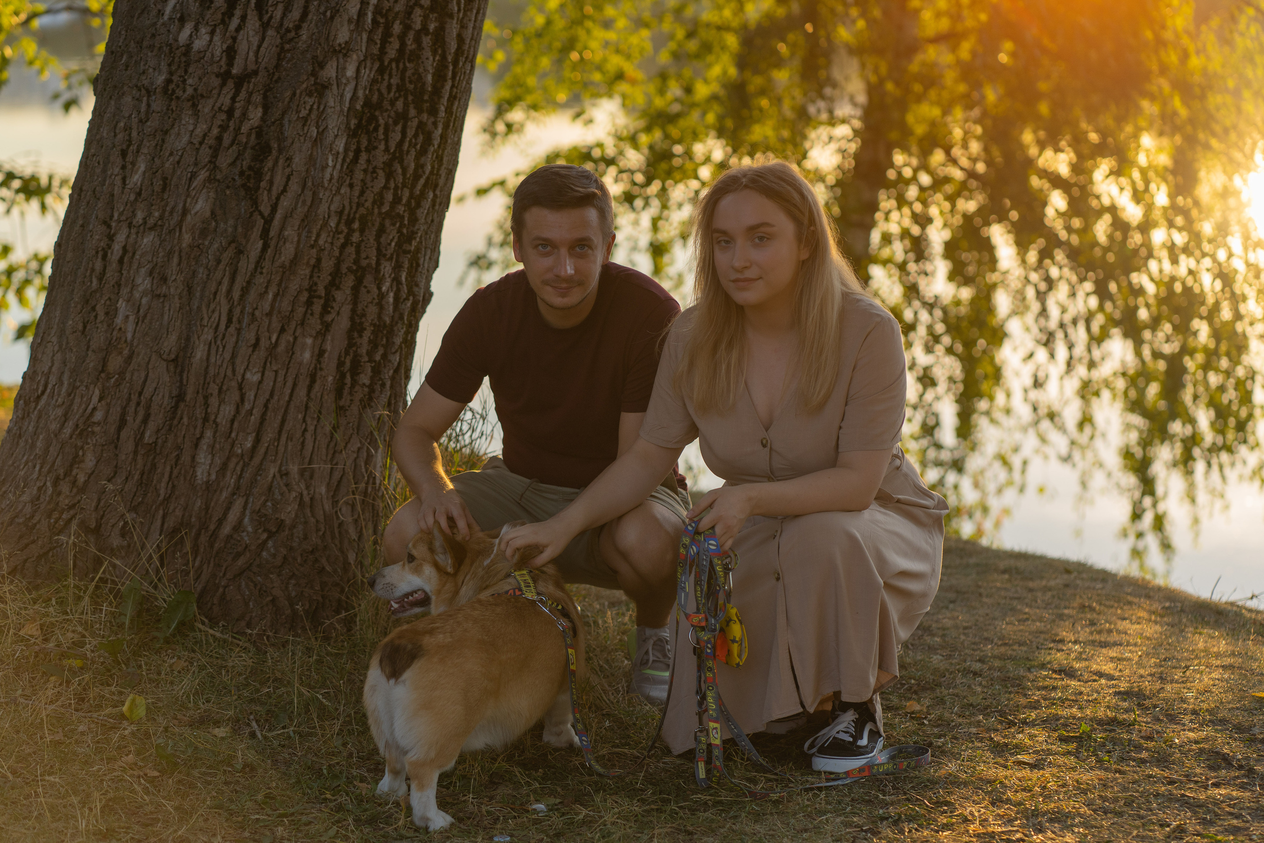 Катя и Боря, Джамгаровский парк. Свадебный фотограф в Москве Анна Полушина