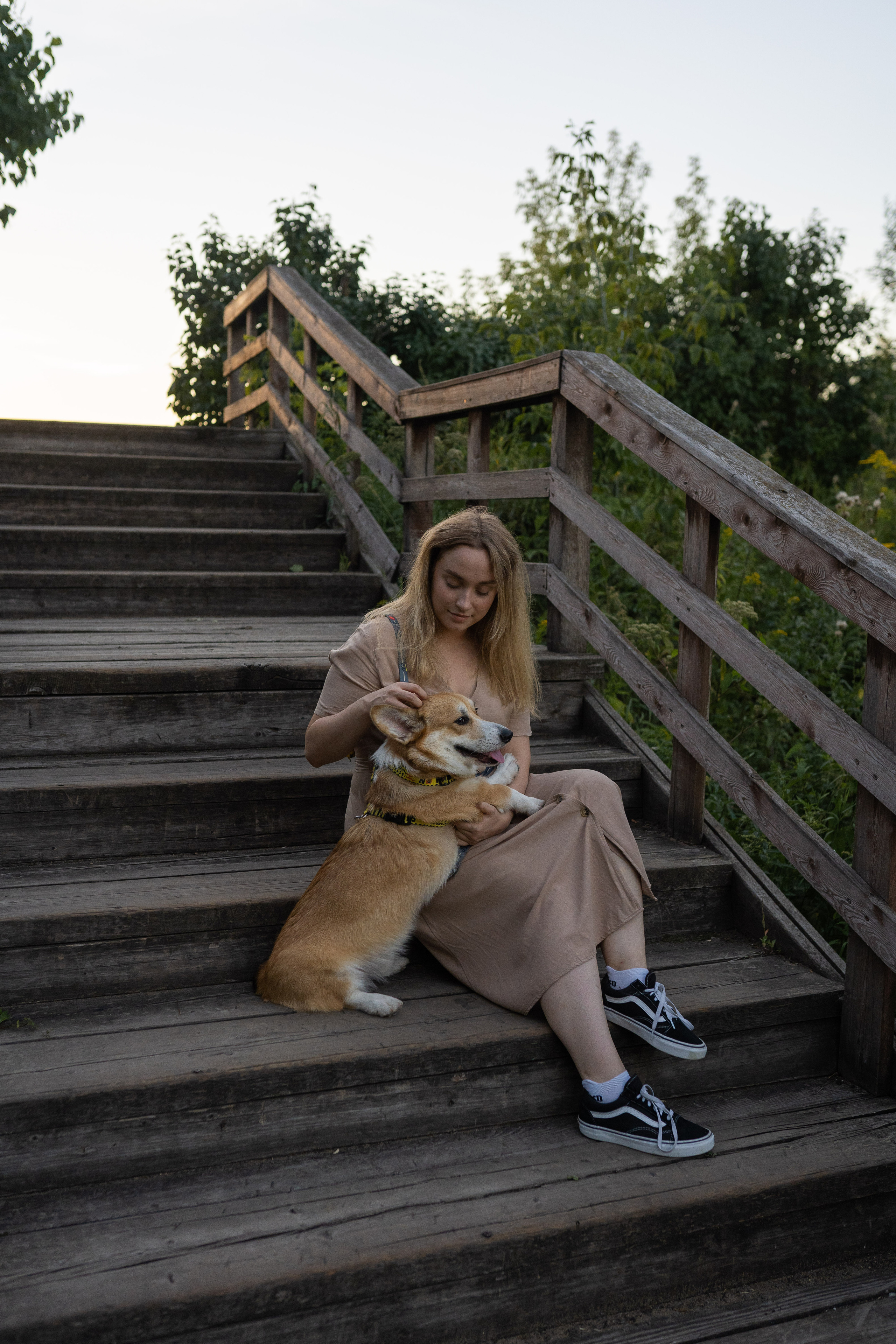 Катя и Боря, Джамгаровский парк. Свадебный фотограф в Москве Анна Полушина