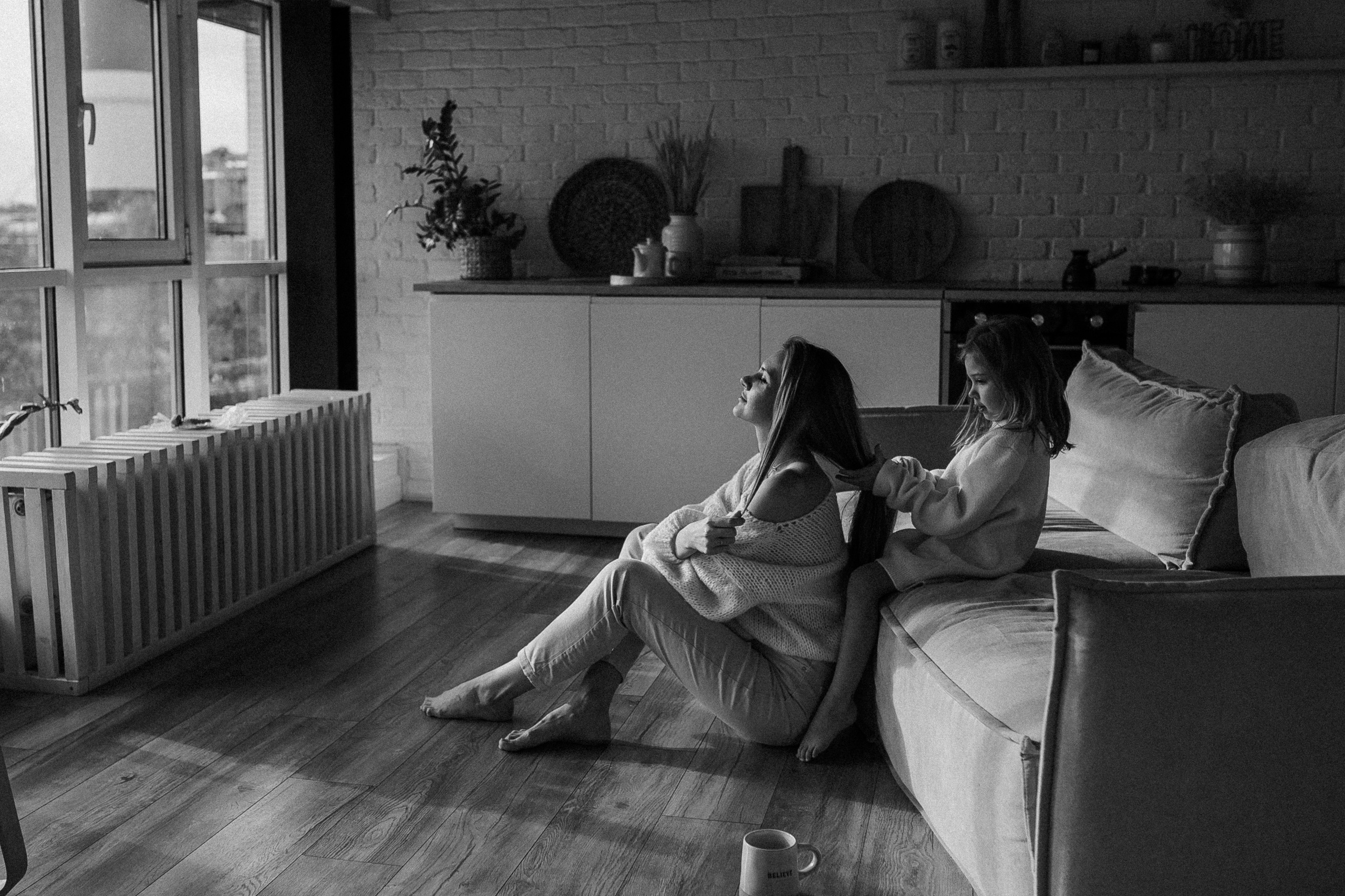 Семейная фотосессия в студии в Москве, семейный фотограф Анна Полушина. Свадебный фотограф в Москве Анна Полушина