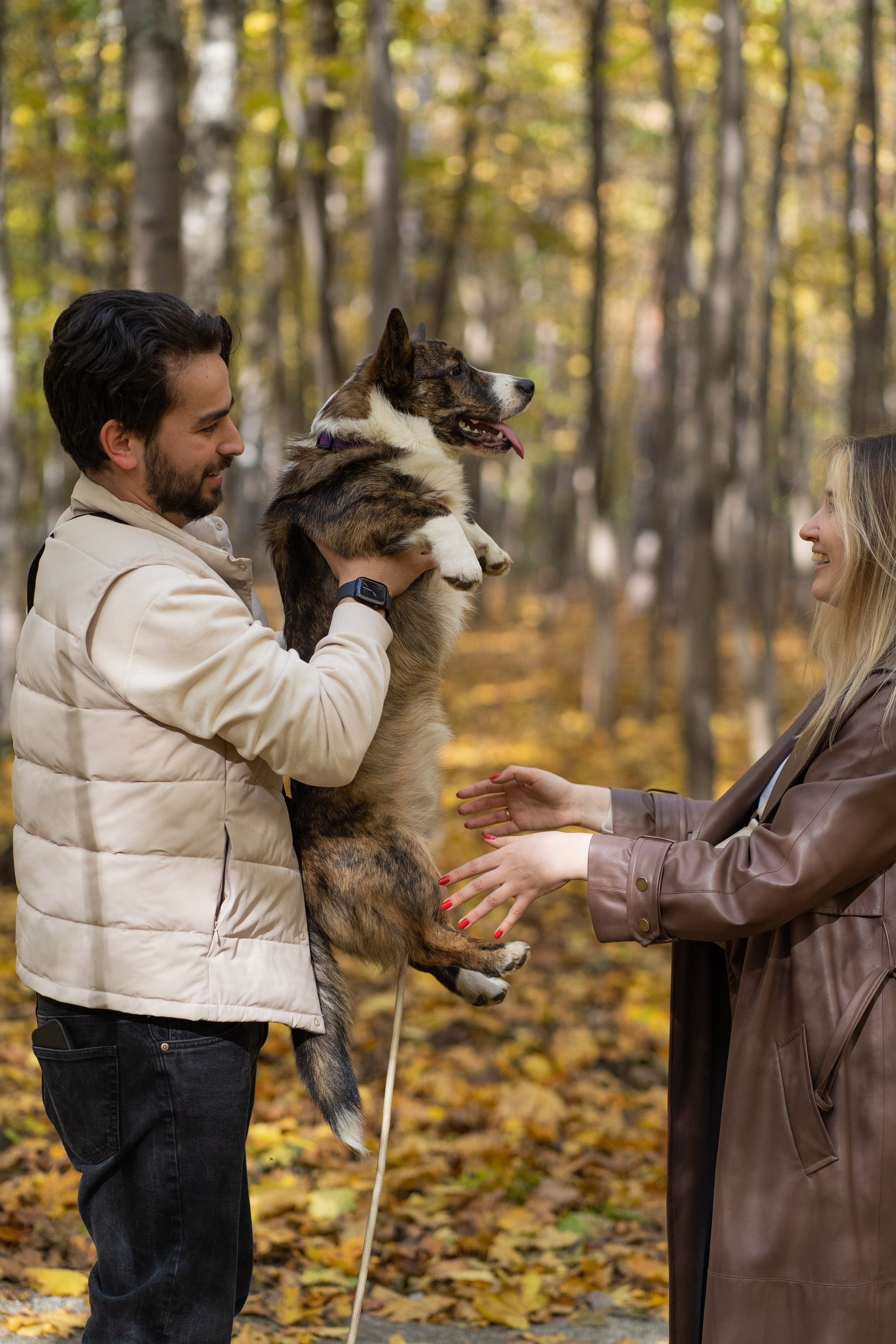 Боря, Даша и Маффин. Свадебный фотограф в Москве Анна Полушина