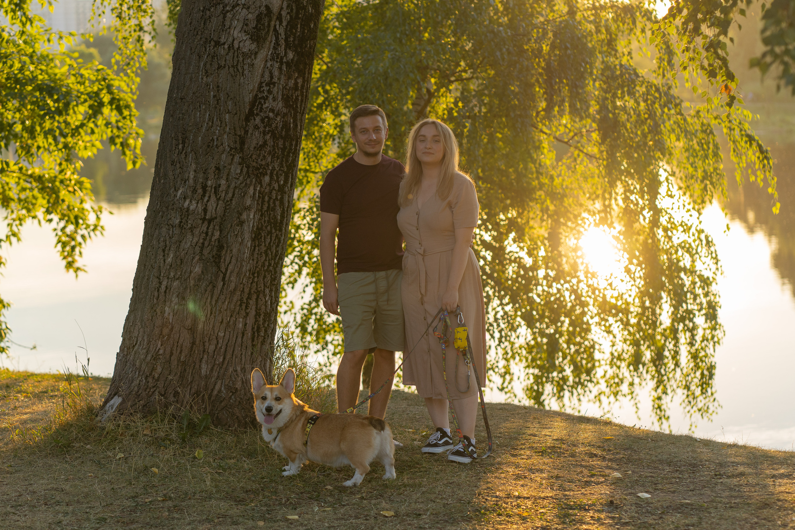 Катя и Боря, Джамгаровский парк. Свадебный фотограф в Москве Анна Полушина