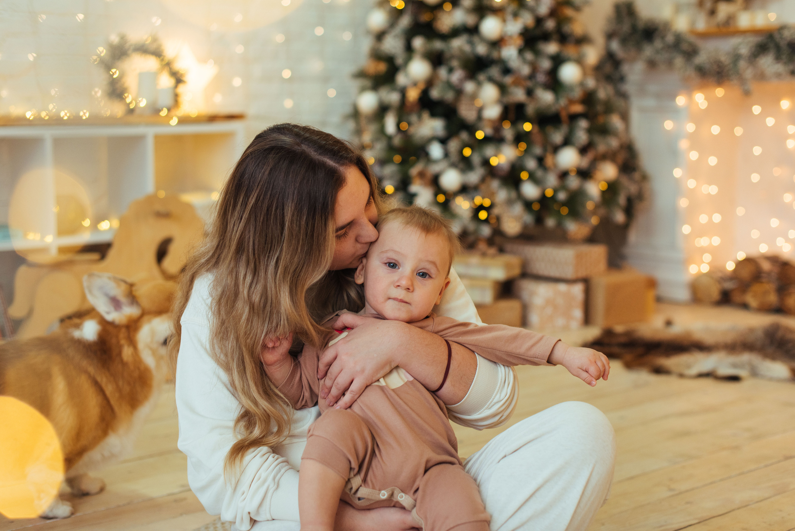 Юлия, Артем, Даня и коржик Дэни. Свадебный фотограф в Москве Анна Полушина