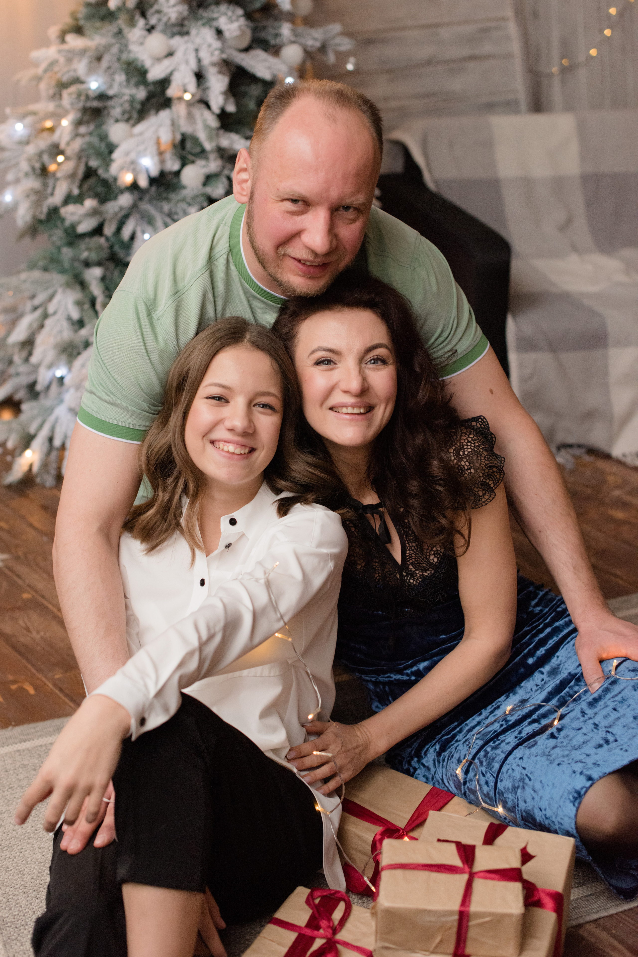 Ольга, Александр и Настя. Свадебный фотограф в Москве Анна Полушина