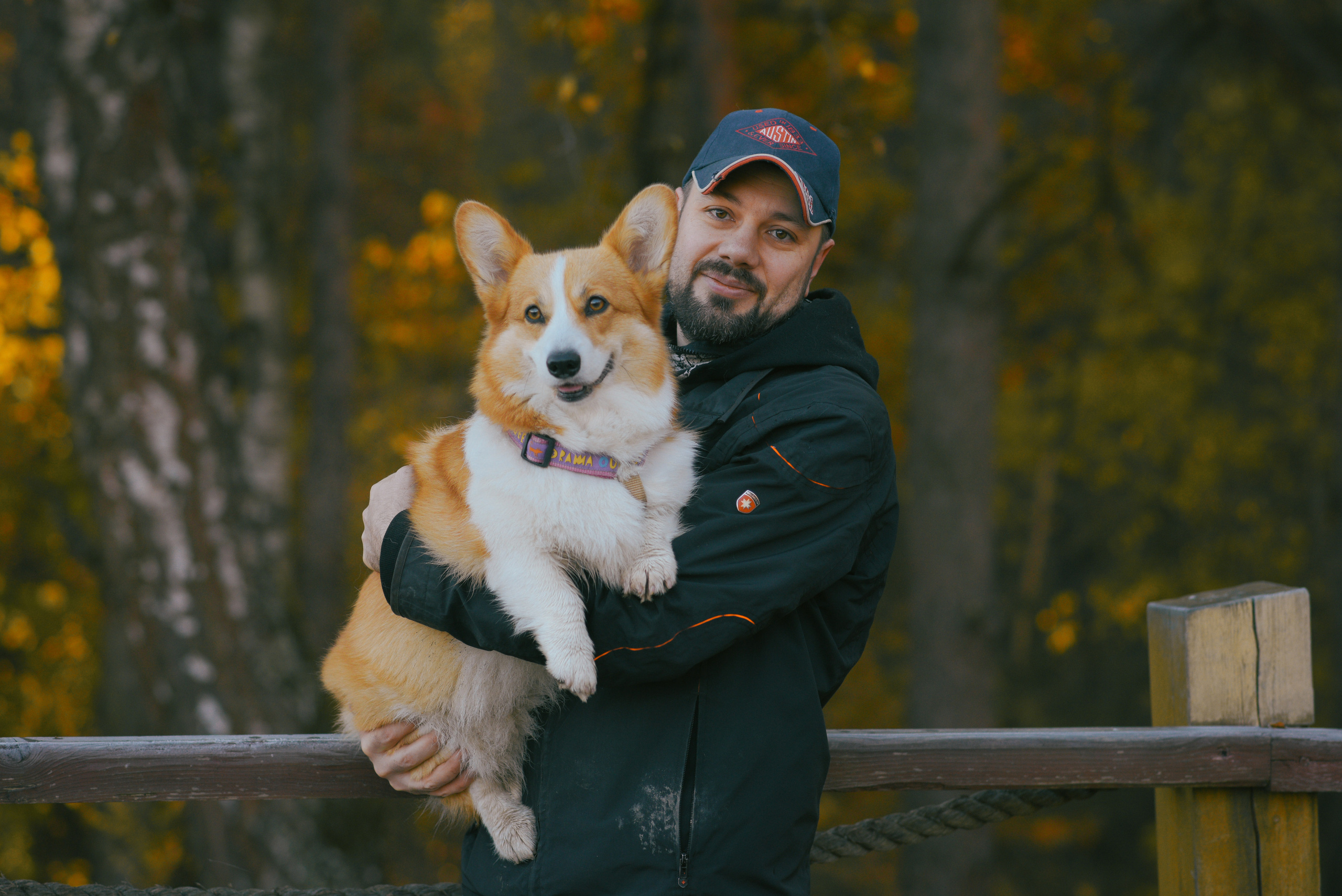 Фотосессия с питомцем в Москве. Свадебный фотограф в Москве Анна Полушина
