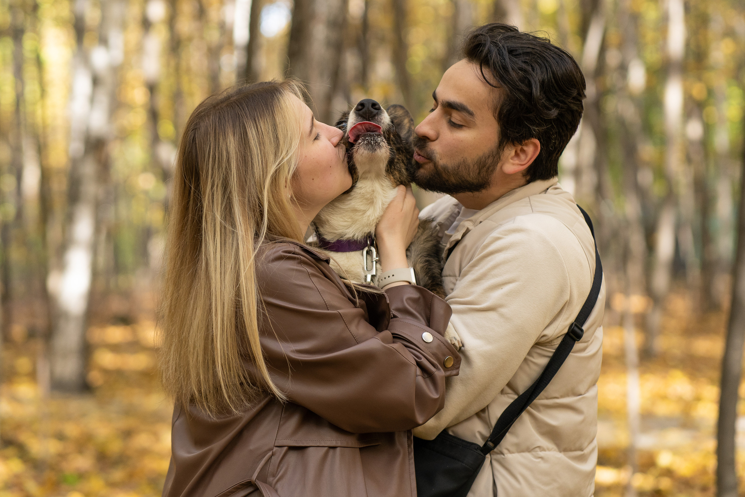Боря, Даша и Маффин. Свадебный фотограф в Москве Анна Полушина