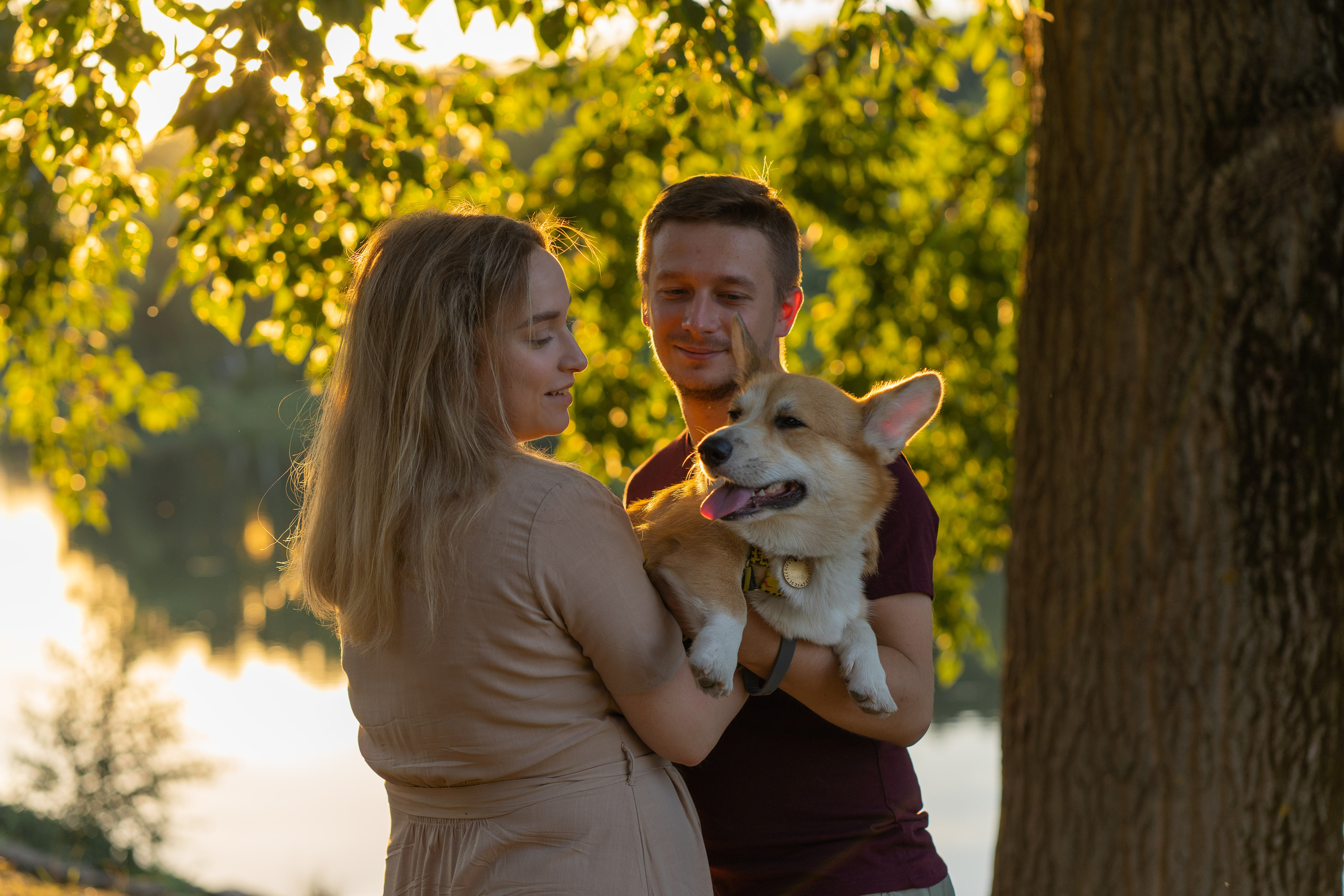 Катя и Боря, Джамгаровский парк. Свадебный фотограф в Москве Анна Полушина