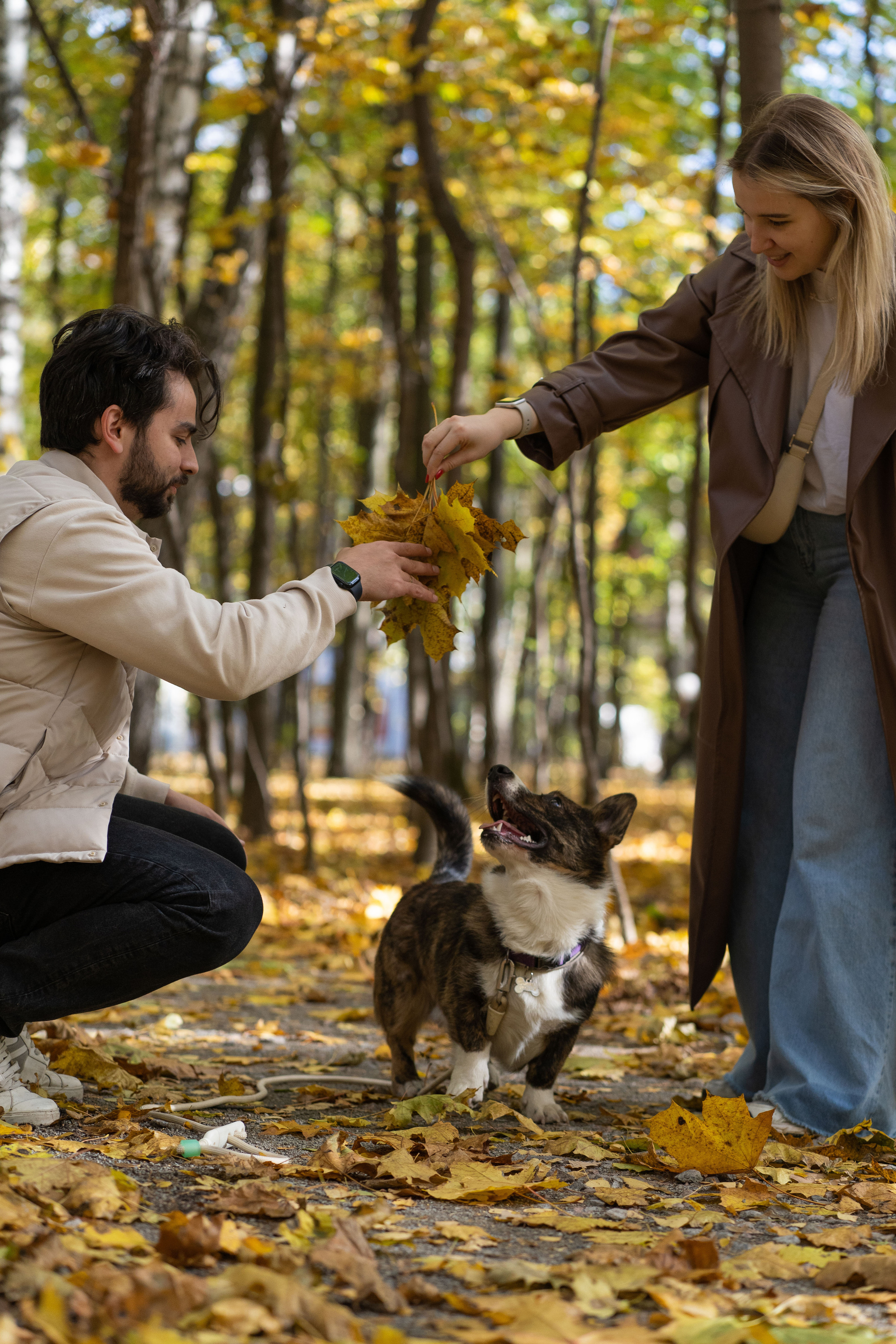Боря, Даша и Маффин. Свадебный фотограф в Москве Анна Полушина