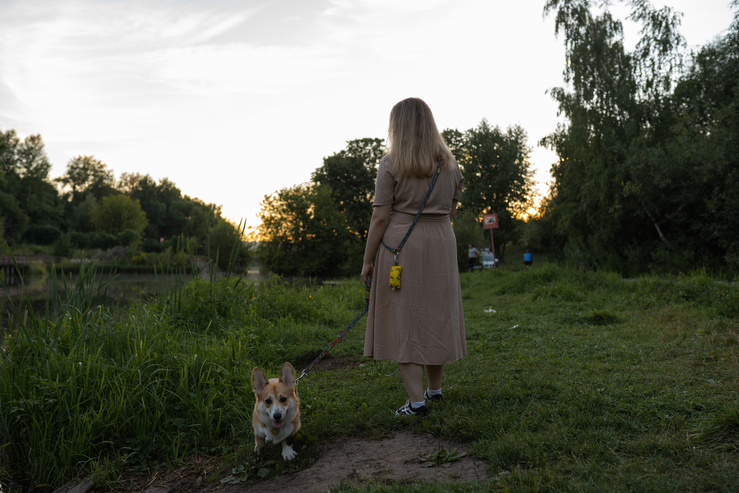 Катя и Боря, Джамгаровский парк. Свадебный фотограф в Москве Анна Полушина