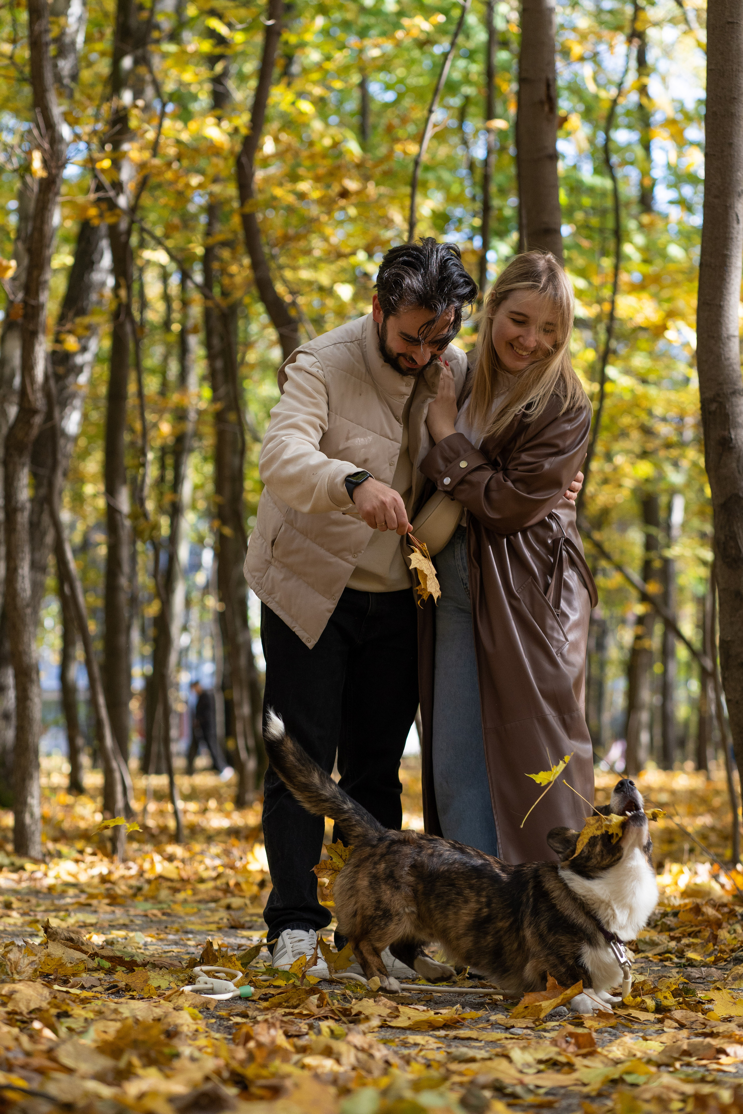 Боря, Даша и Маффин. Свадебный фотограф в Москве Анна Полушина