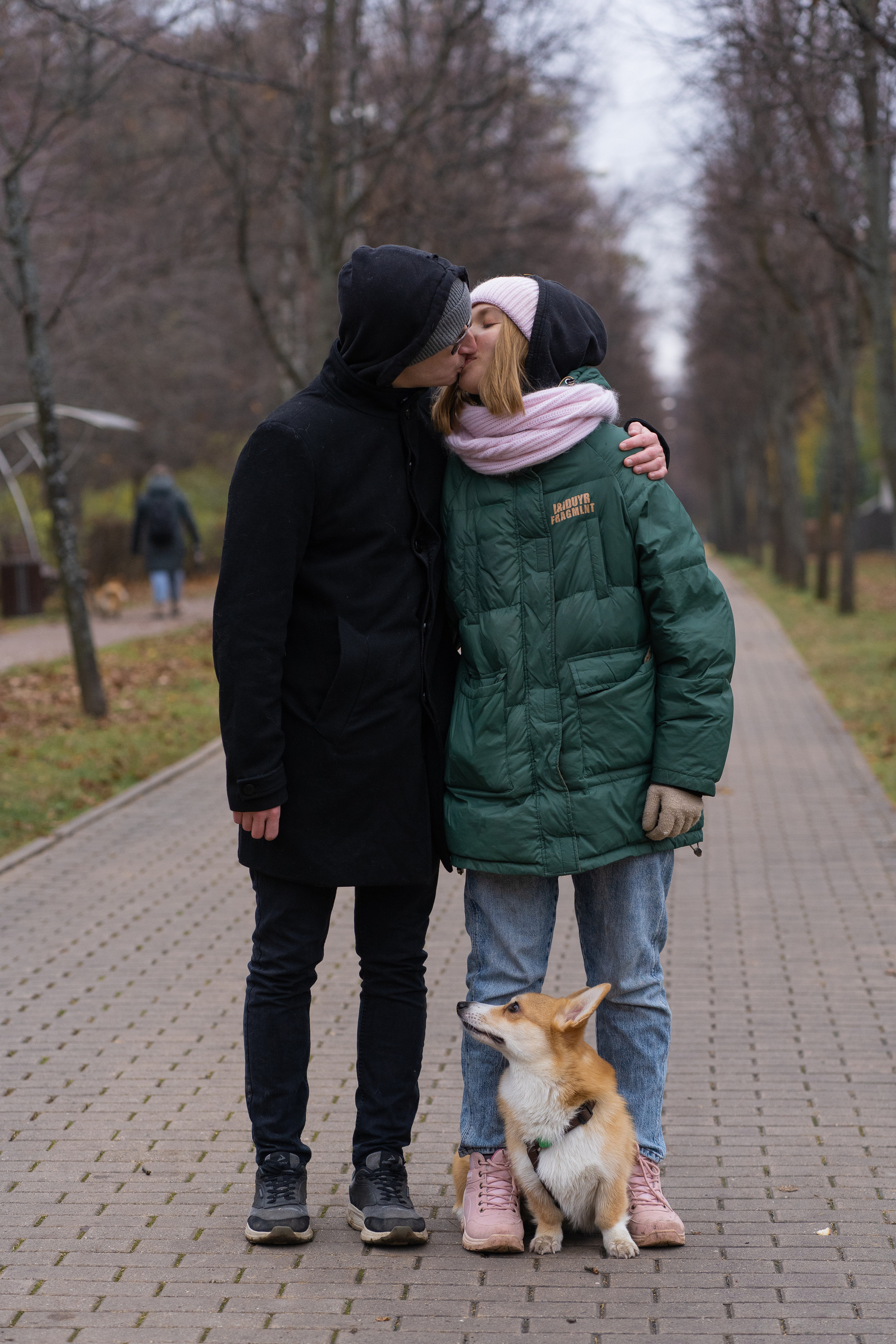 Ульяна, Рома, корги Эйс. Свадебный фотограф в Москве Анна Полушина