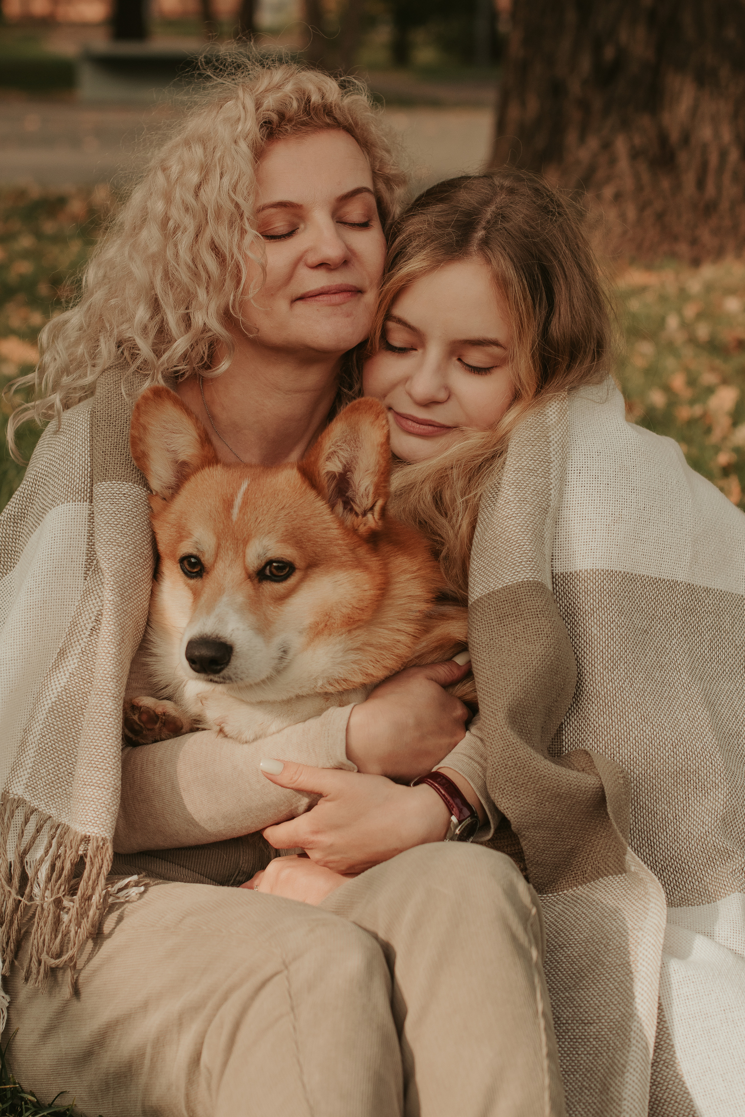 Наташа, Даша и Кевин. Свадебный фотограф в Москве Анна Полушина