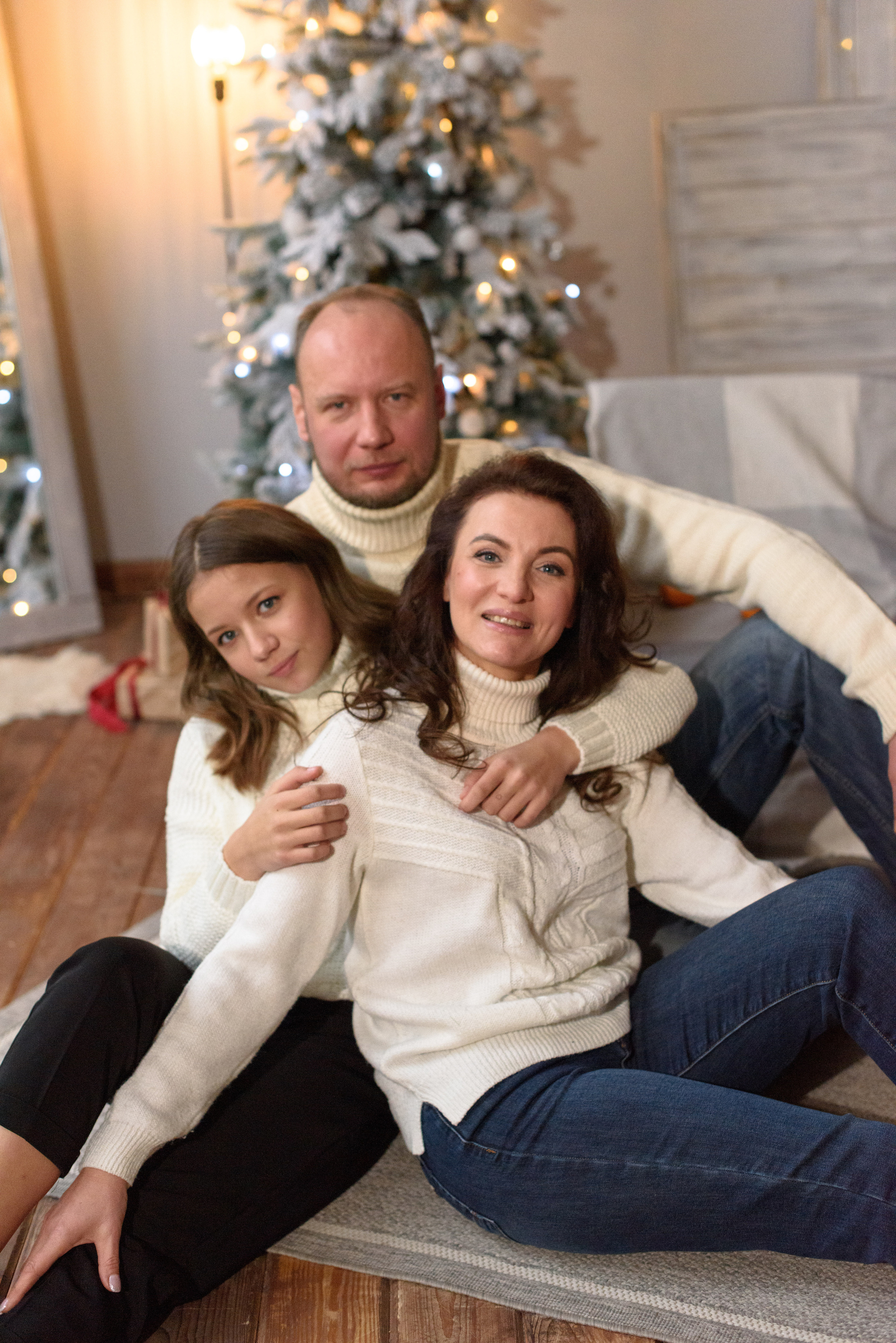 Ольга, Александр и Настя. Свадебный фотограф в Москве Анна Полушина