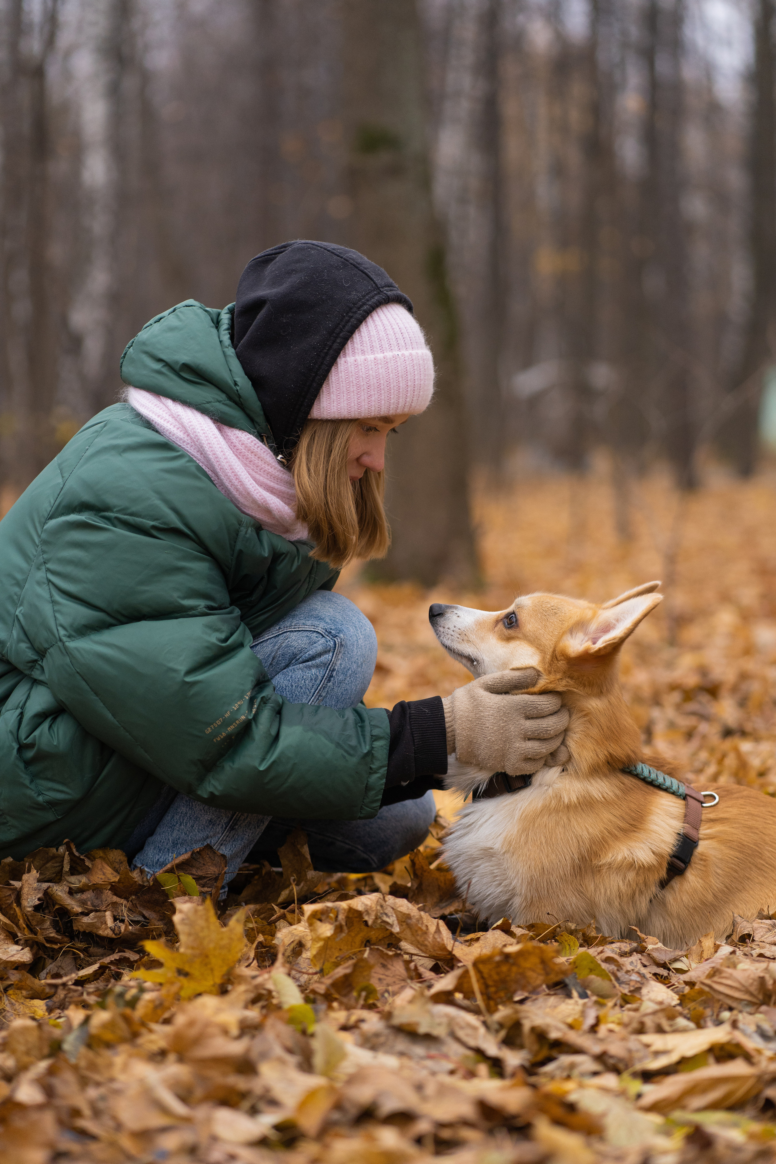 Ульяна, Рома, корги Эйс. Свадебный фотограф в Москве Анна Полушина