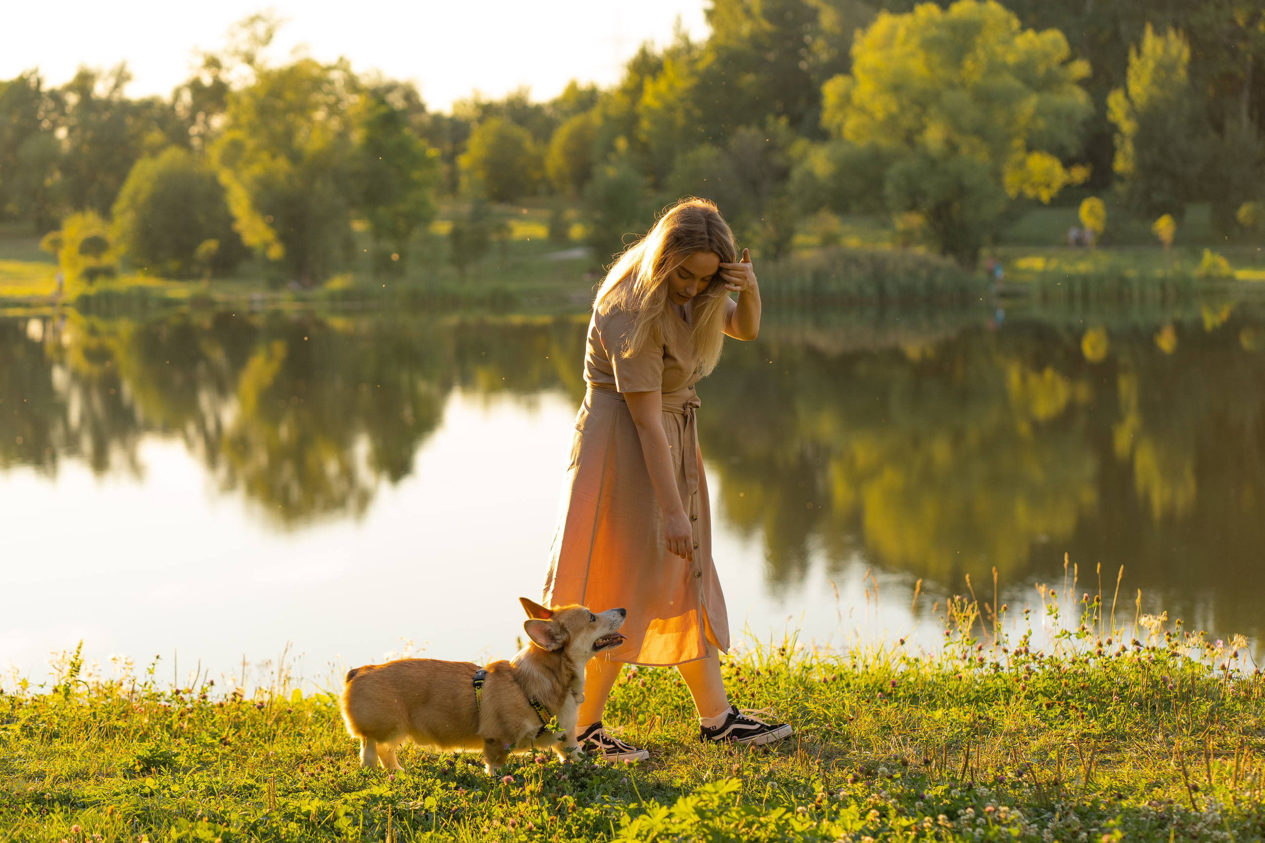 Катя и Боря, Джамгаровский парк. Свадебный фотограф в Москве Анна Полушина