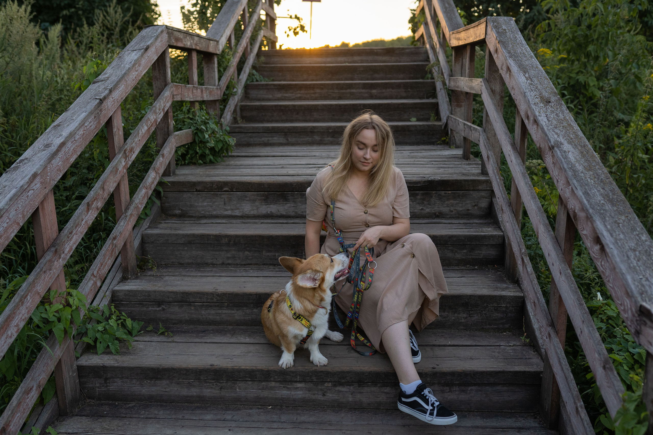 Катя и Боря, Джамгаровский парк. Свадебный фотограф в Москве Анна Полушина