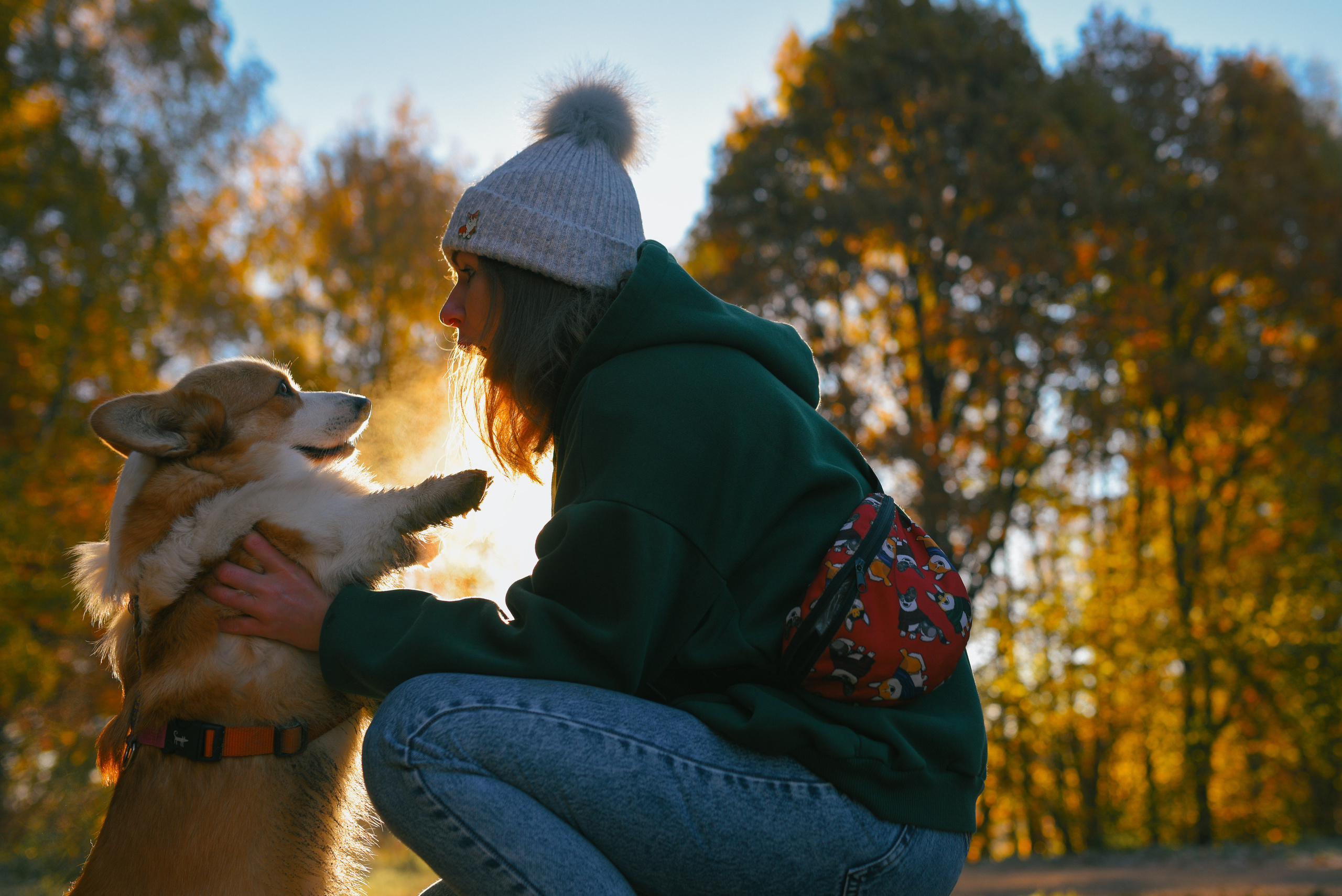 Фотосессия с питомцем в Москве. Свадебный фотограф в Москве Анна Полушина