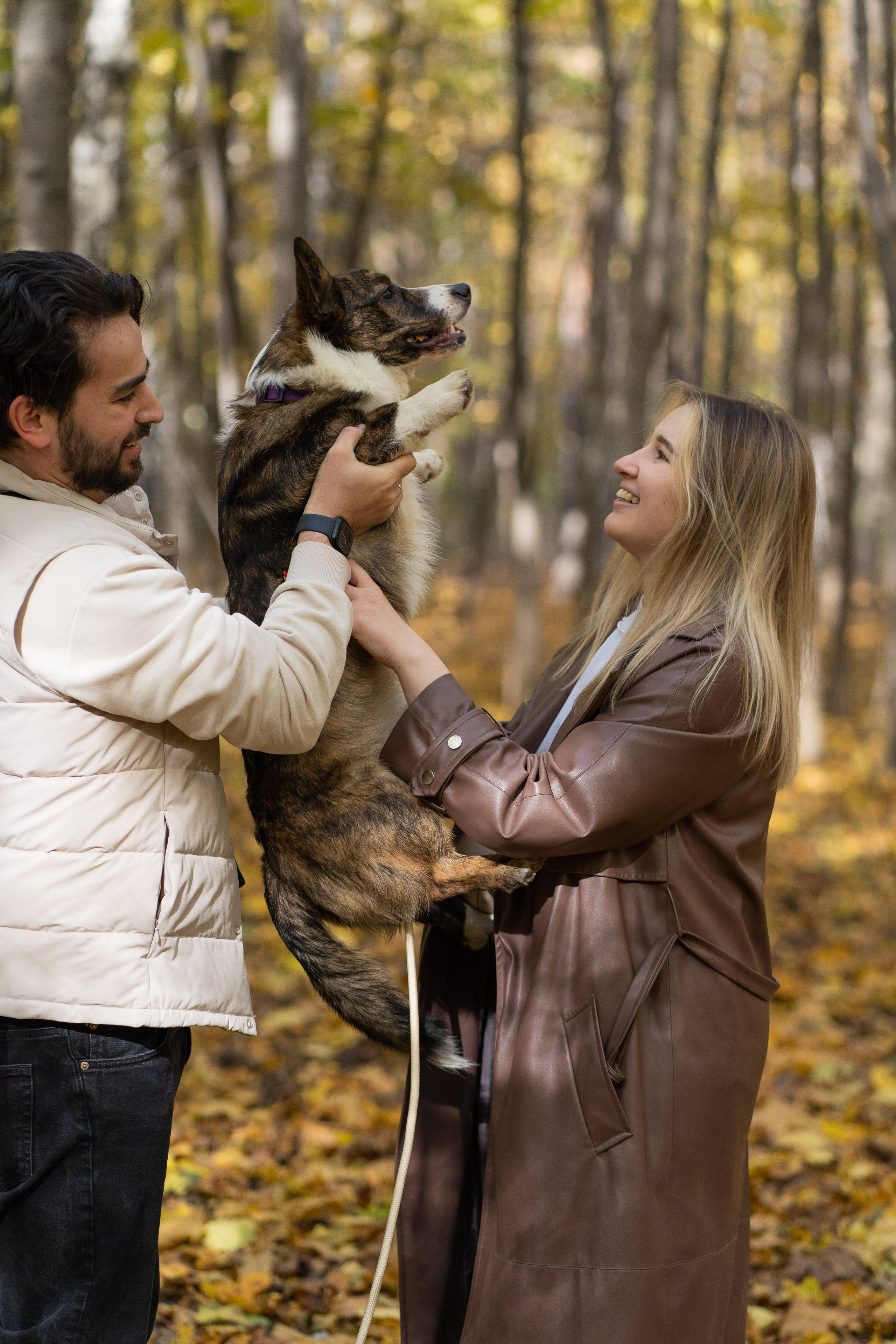 Боря, Даша и Маффин. Свадебный фотограф в Москве Анна Полушина