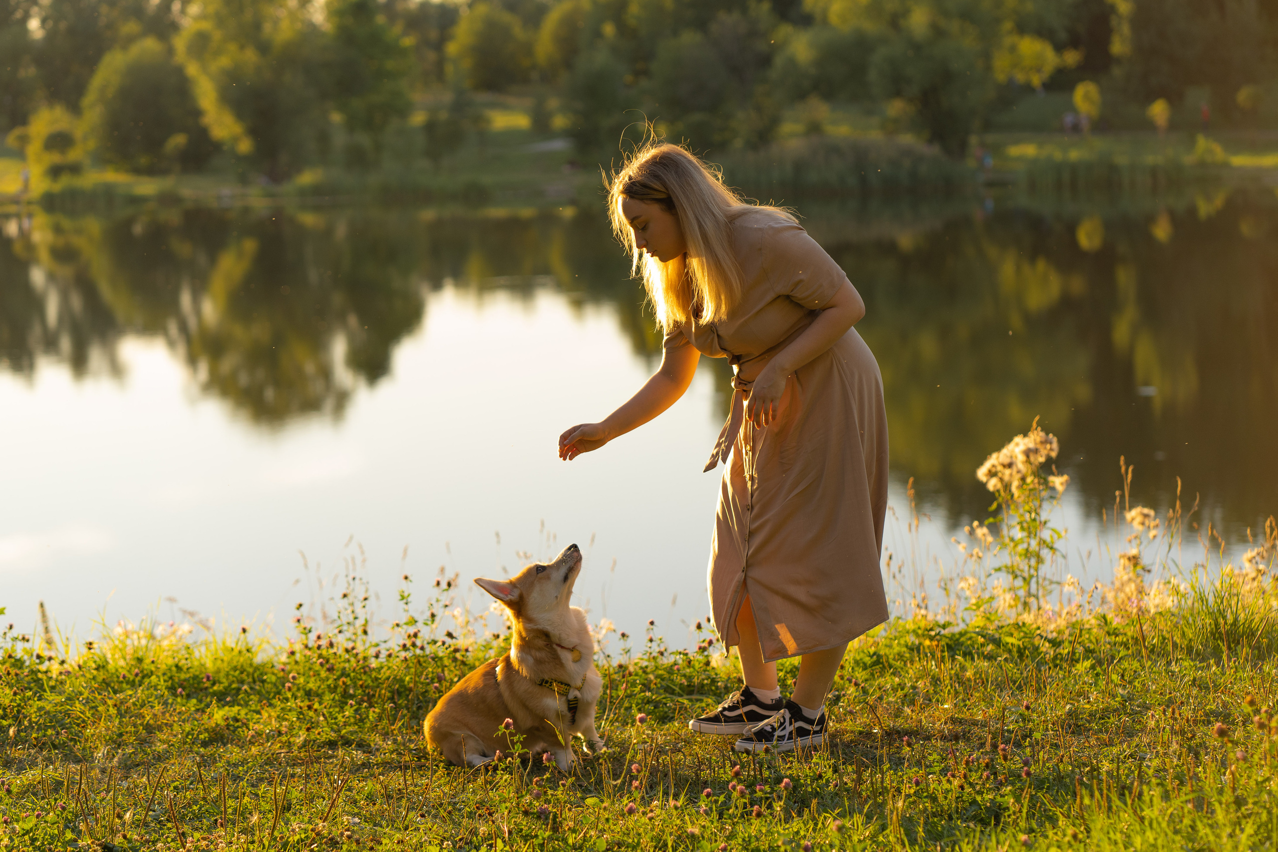 Катя и Боря, Джамгаровский парк. Свадебный фотограф в Москве Анна Полушина