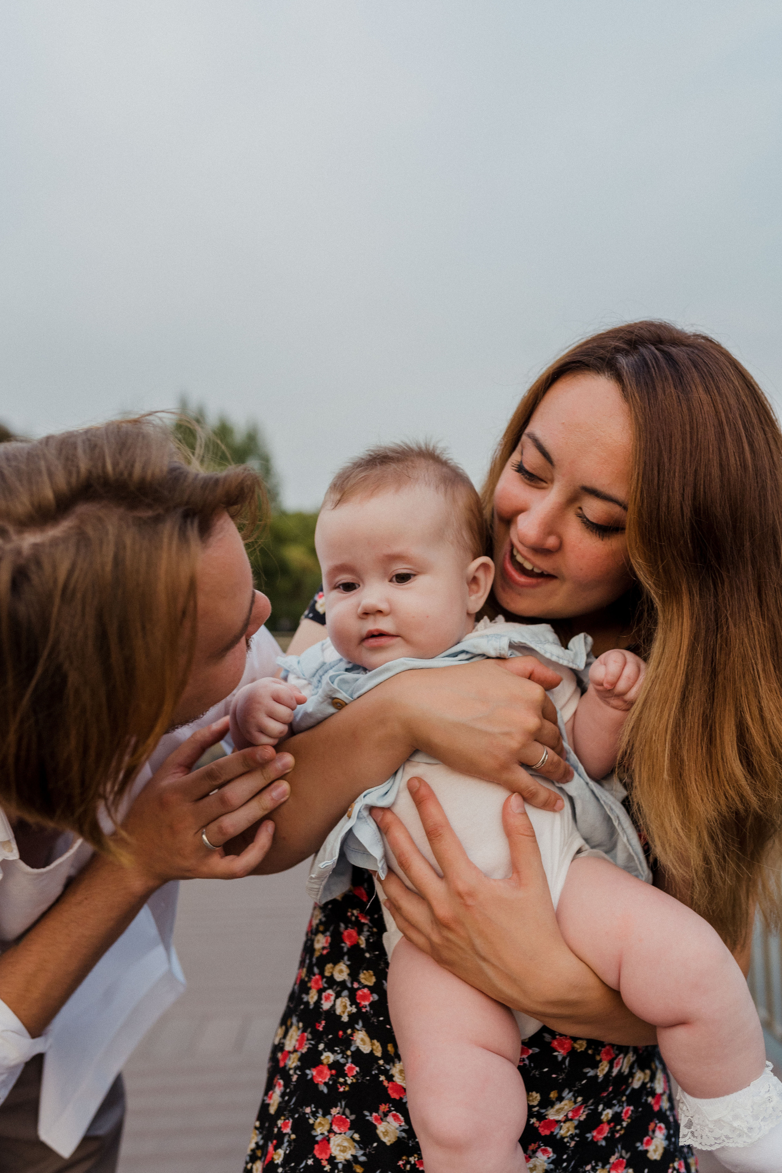 Семейная фотосессия в студии в Москве, семейный фотограф Анна Полушина. Свадебный фотограф в Москве Анна Полушина