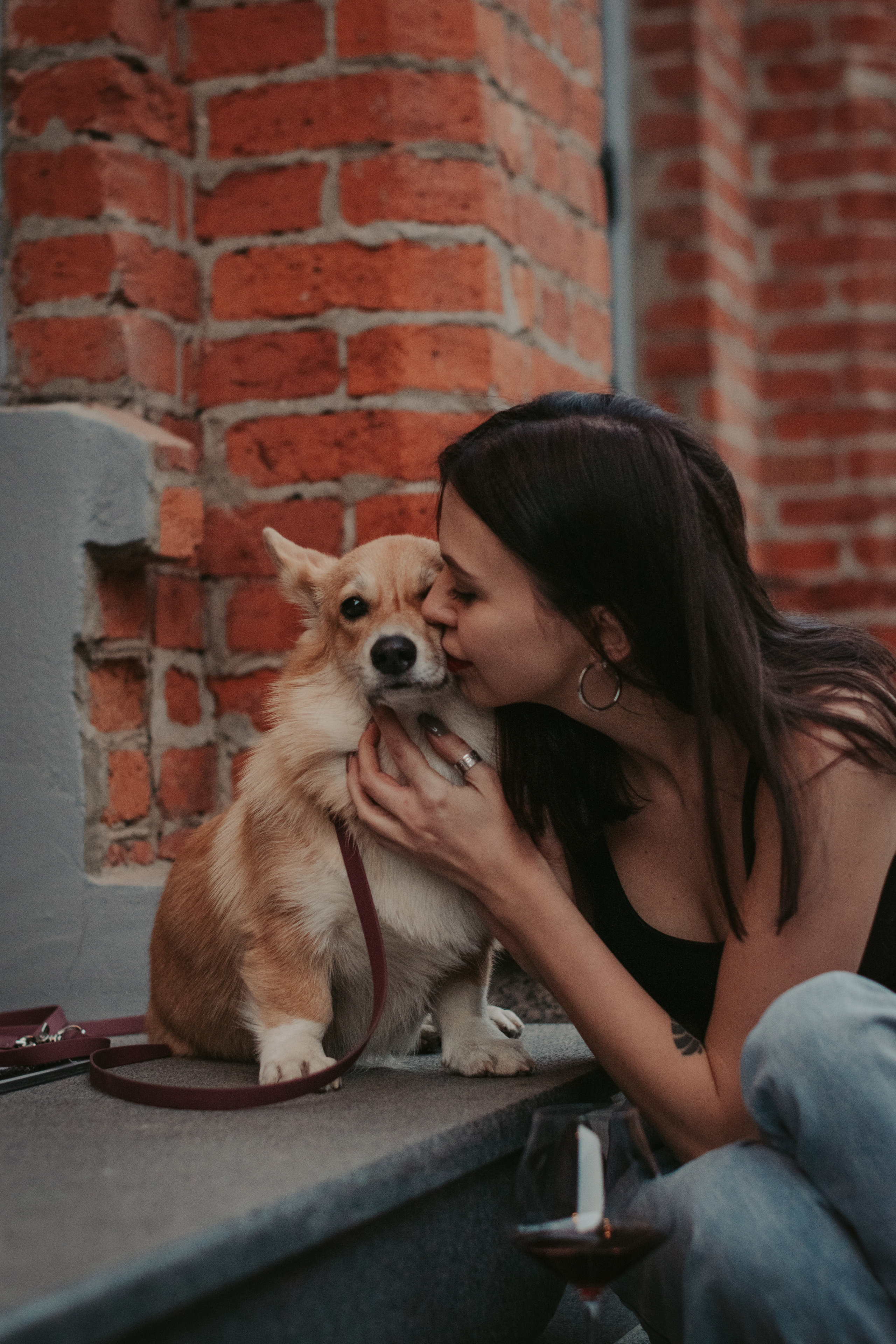 Марина и Мася, Новодевичий сквер. Свадебный фотограф в Москве Анна Полушина