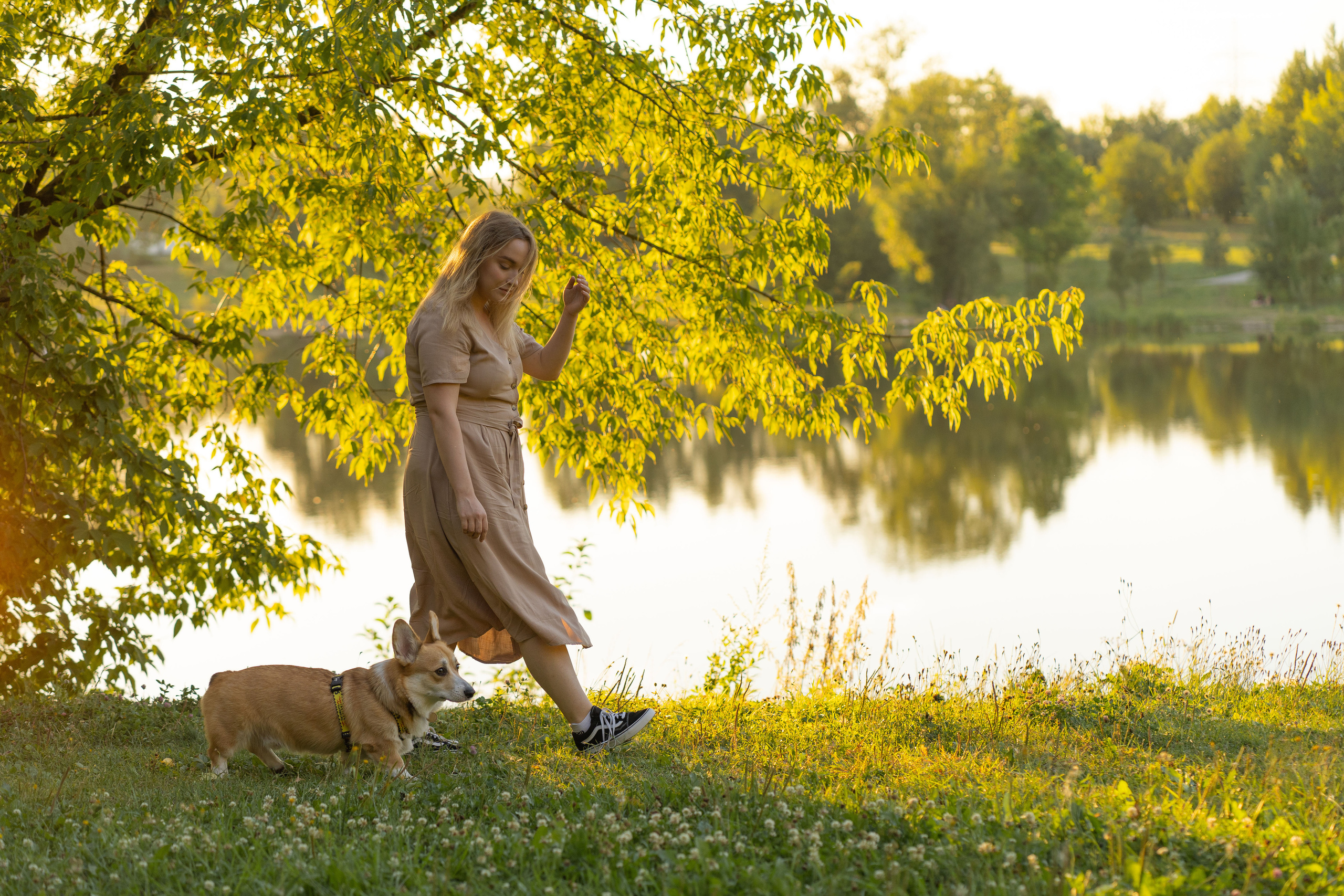 Катя и Боря, Джамгаровский парк. Свадебный фотограф в Москве Анна Полушина