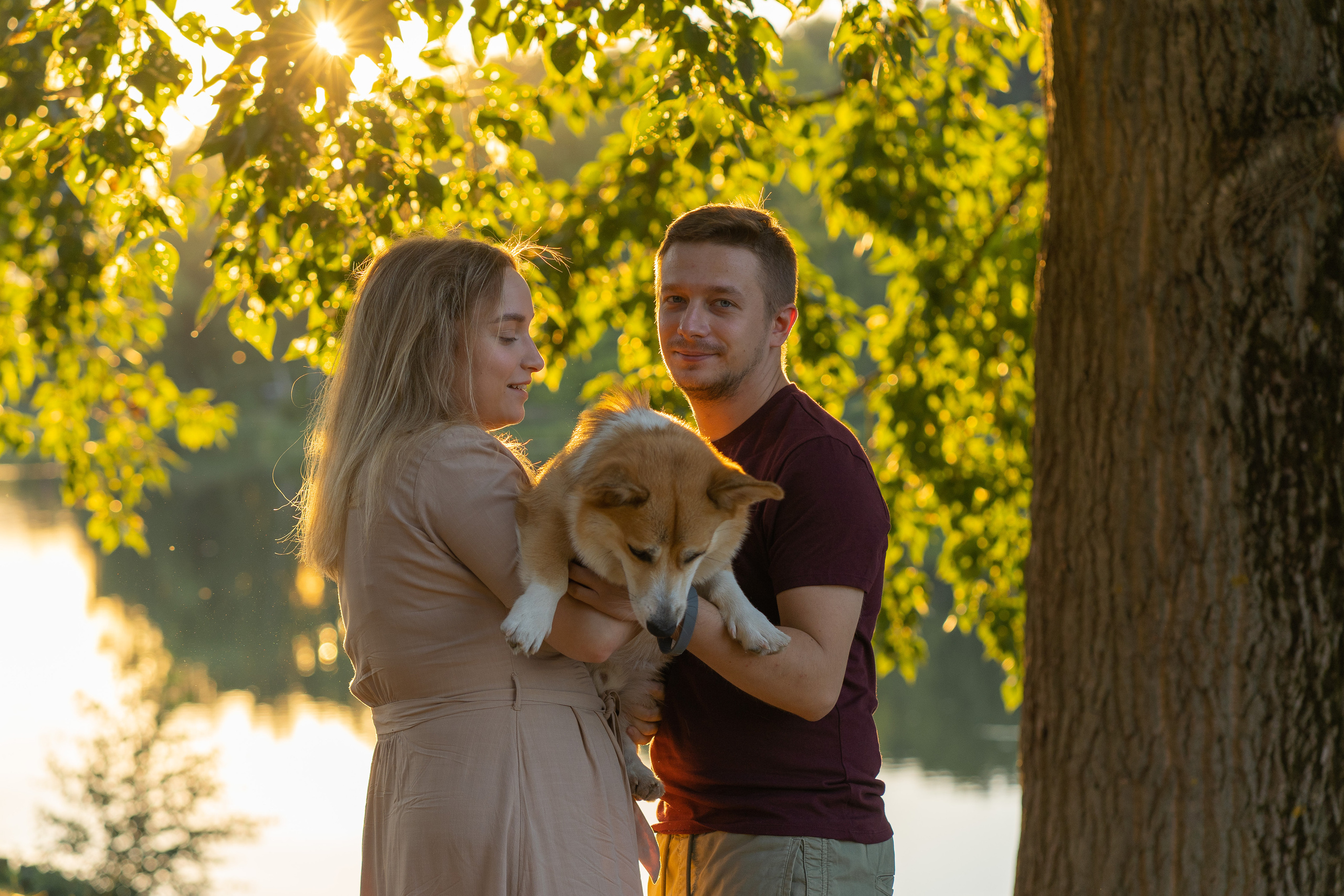 Катя и Боря, Джамгаровский парк. Свадебный фотограф в Москве Анна Полушина