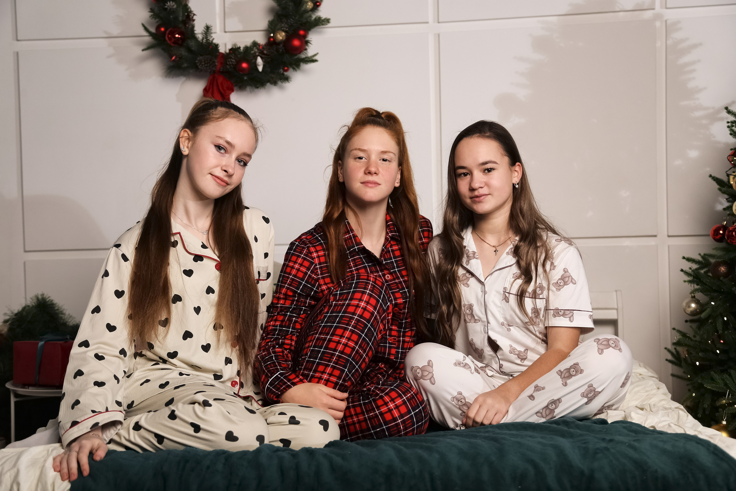 Новогодняя фотосессия для Полины и подруг в Иваново. Портретный и свадебный фотограф в Иваново Максим Гаврилин