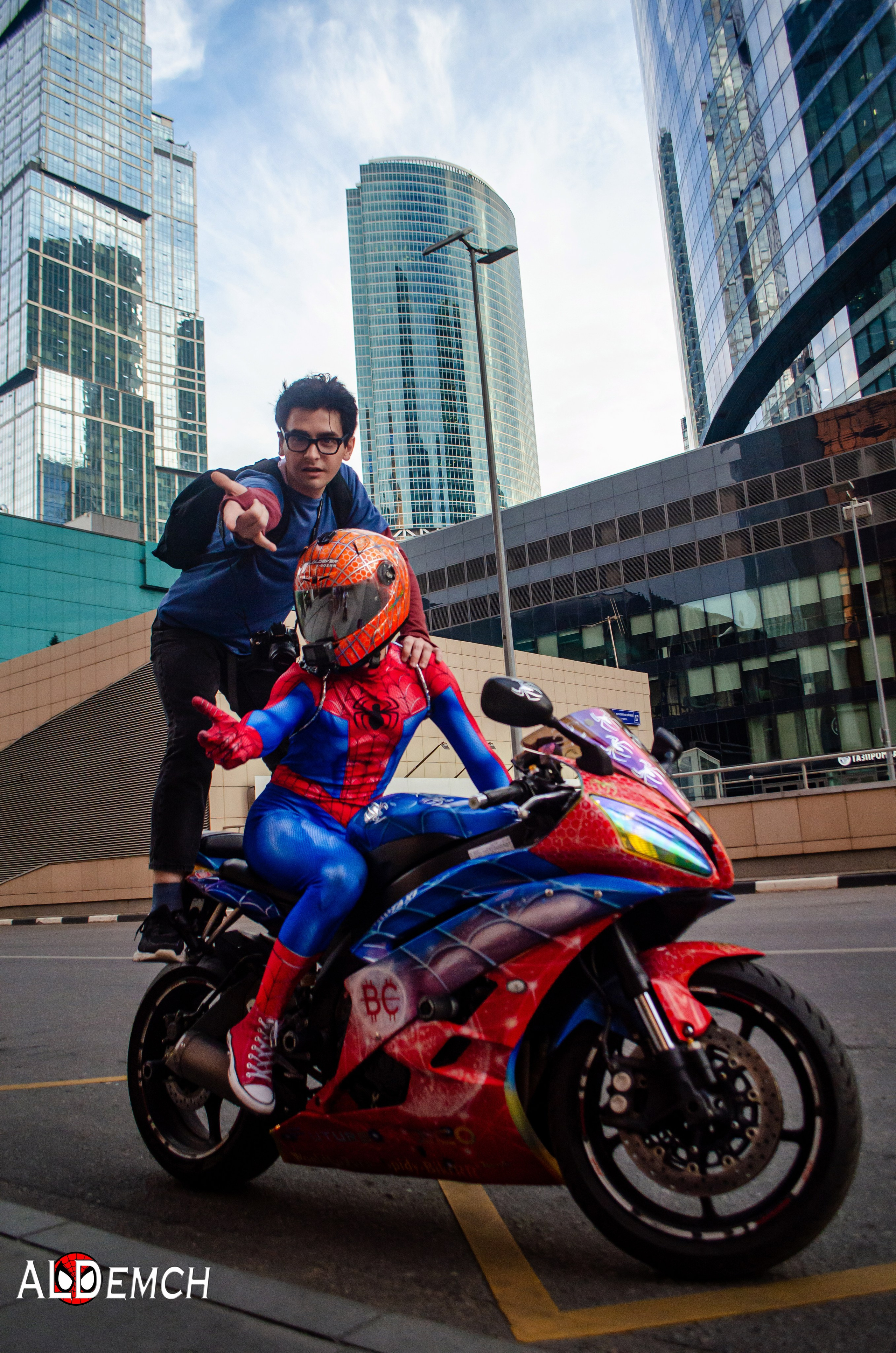 Фотосессия на Дне рождения Человека-Паука в Москве