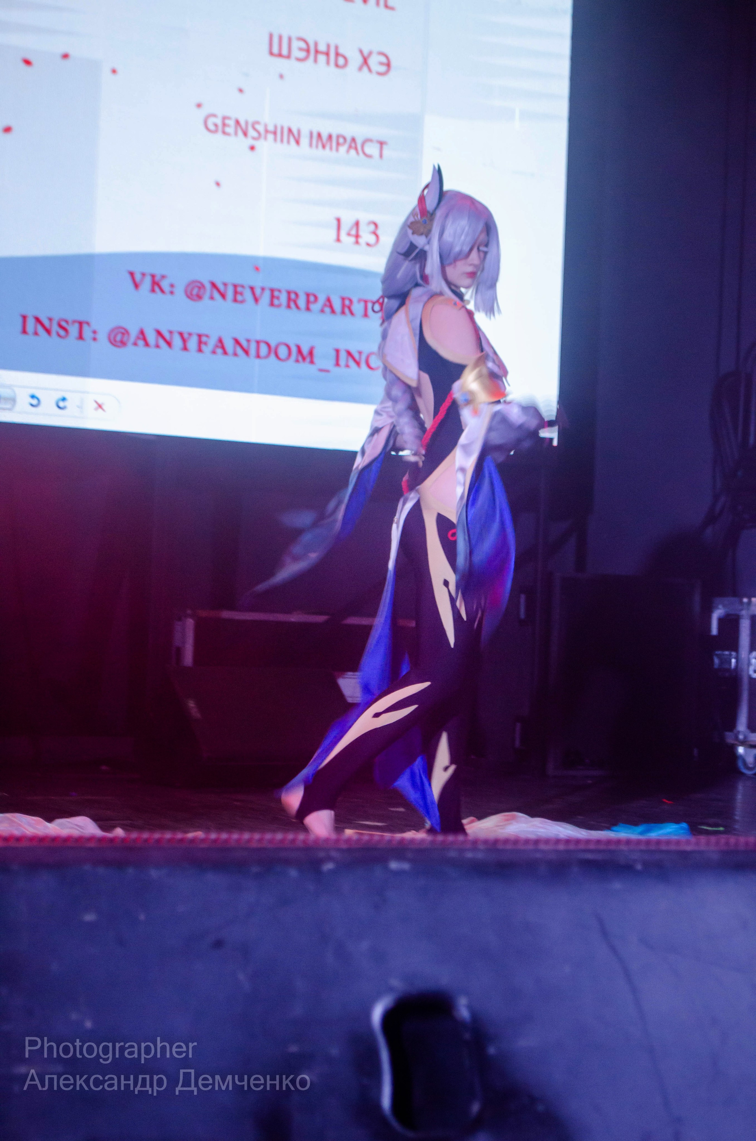 Фотосессия на фестивале косплея Never Party 3.0 в Москва