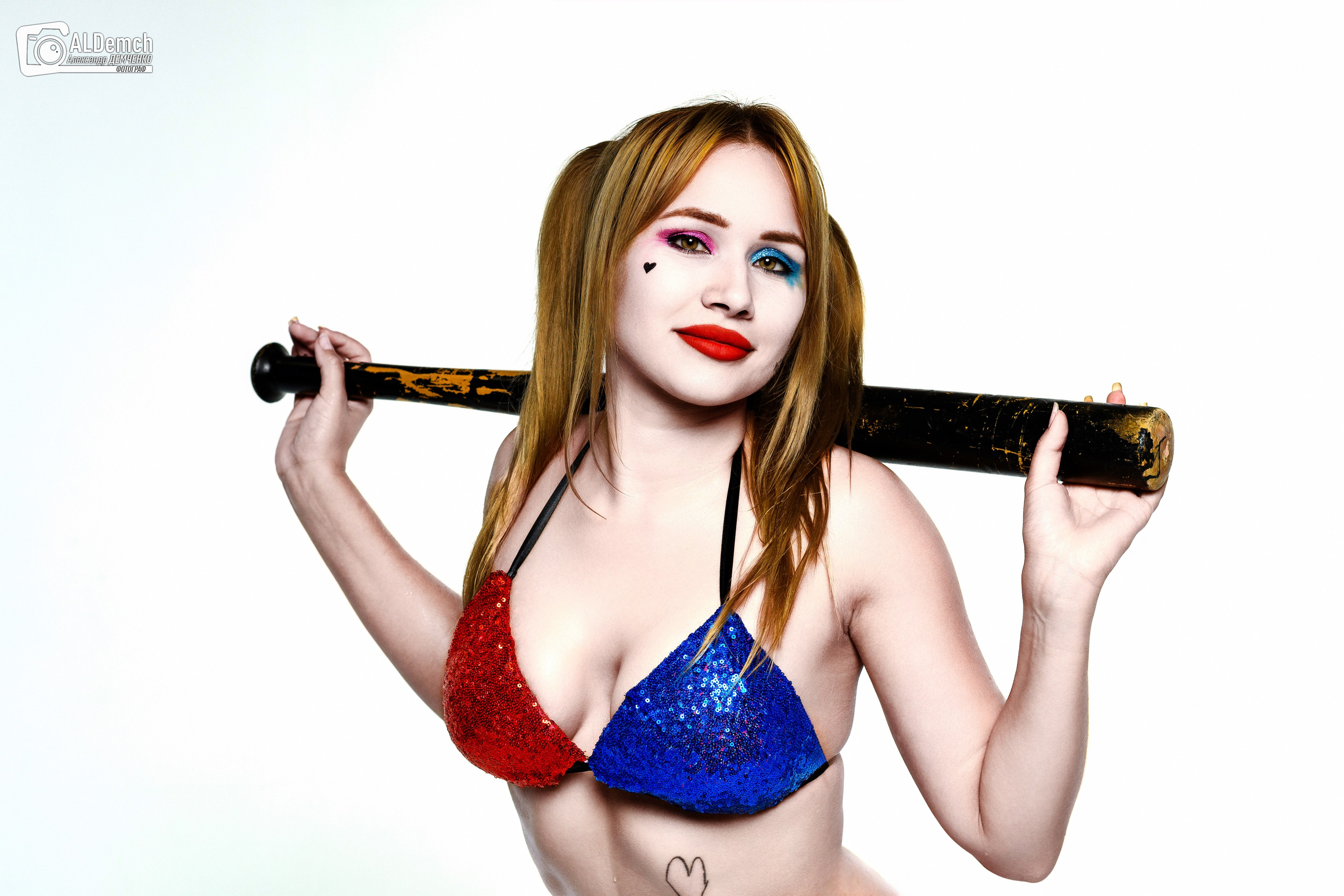 Косплей фотосессия Харли Квинн из Отряда Самоубийц в Москве