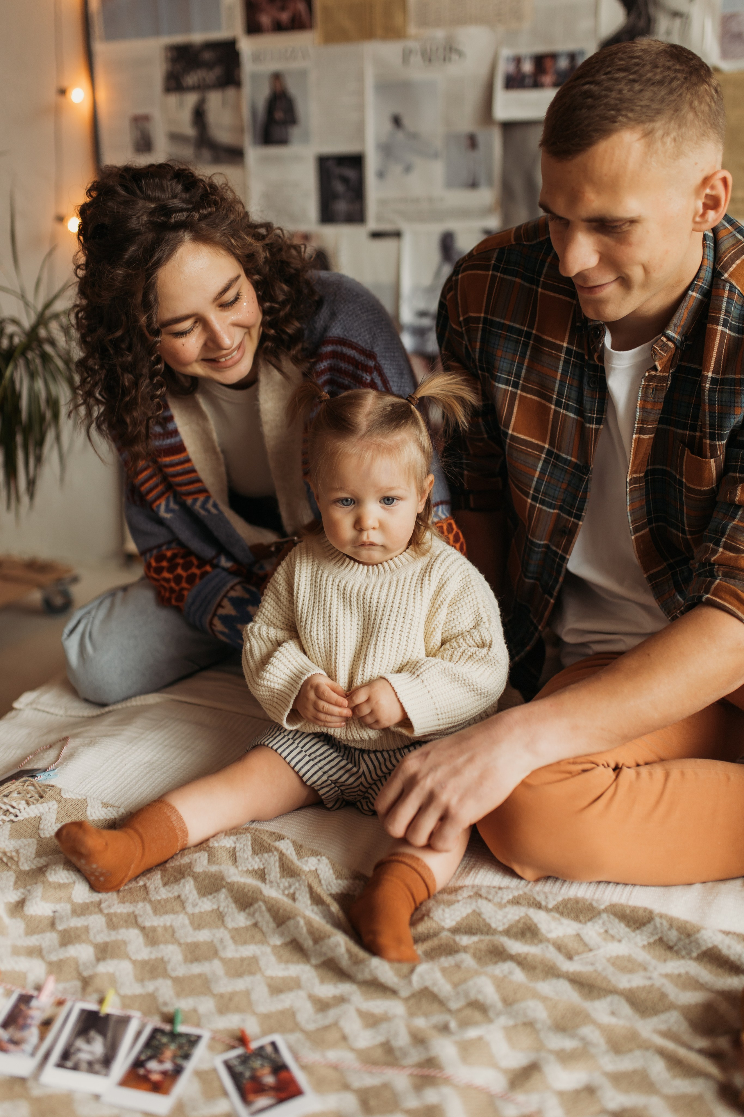 Даша, Андрей и Варечка. Семейный и свадебный фотограф в Москве и Зеленограде Марина Малярова