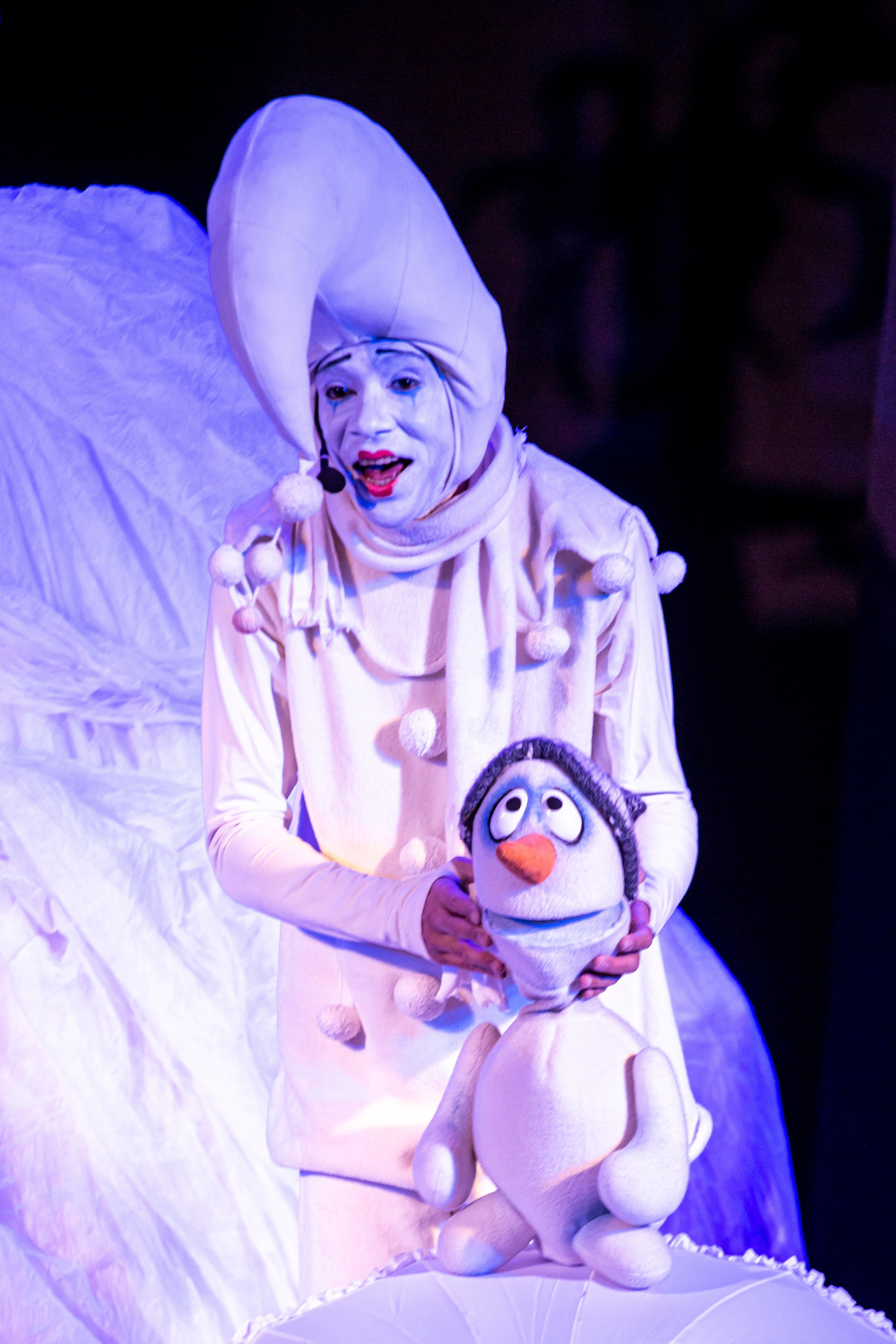 Спектакль Снежные человечки — театр Саквояж. Фотограф в Сочи Юрий Шептаев