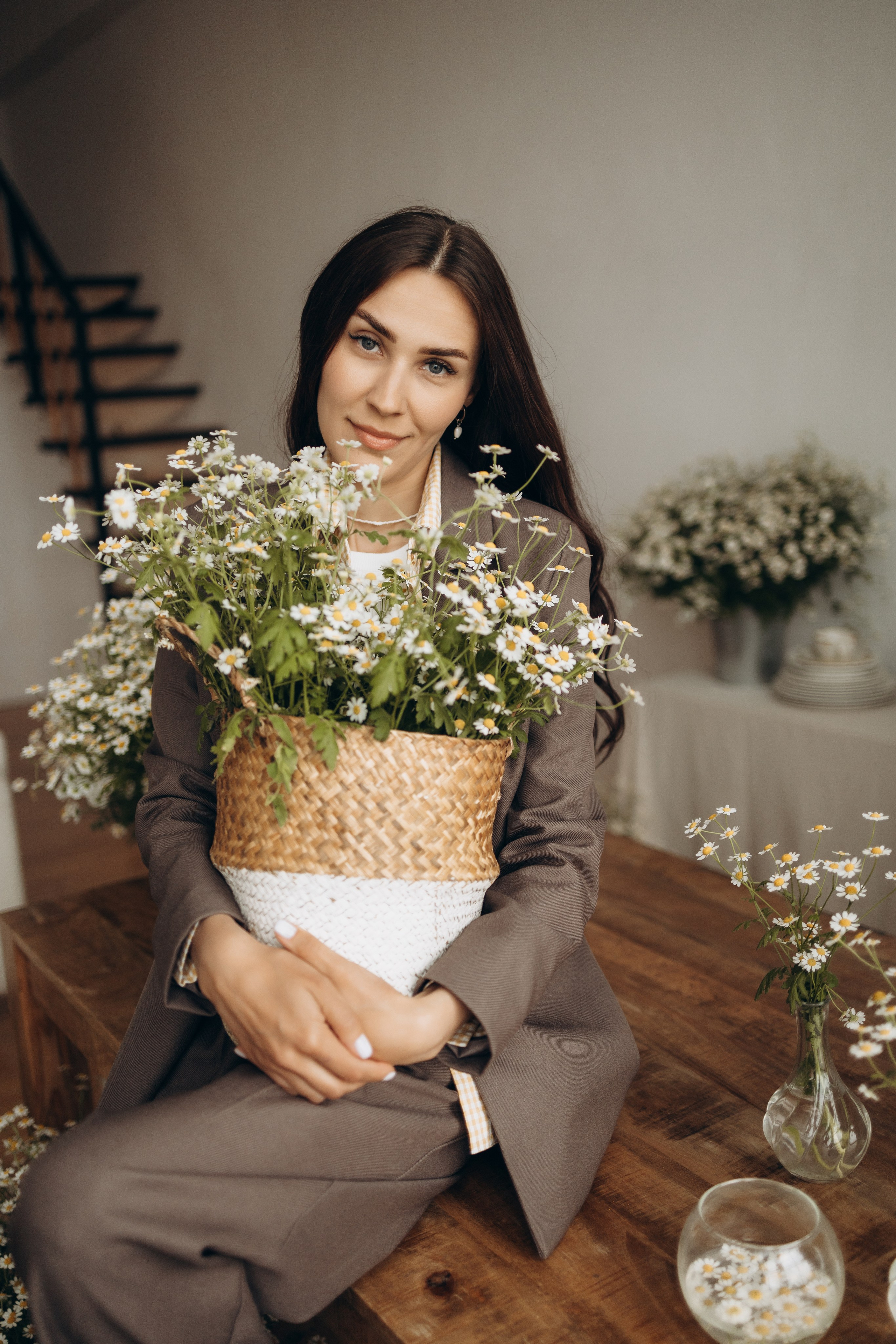 Вика ромашки. Самый теплый фотограф в Краснодаре Рябоконь Ксения