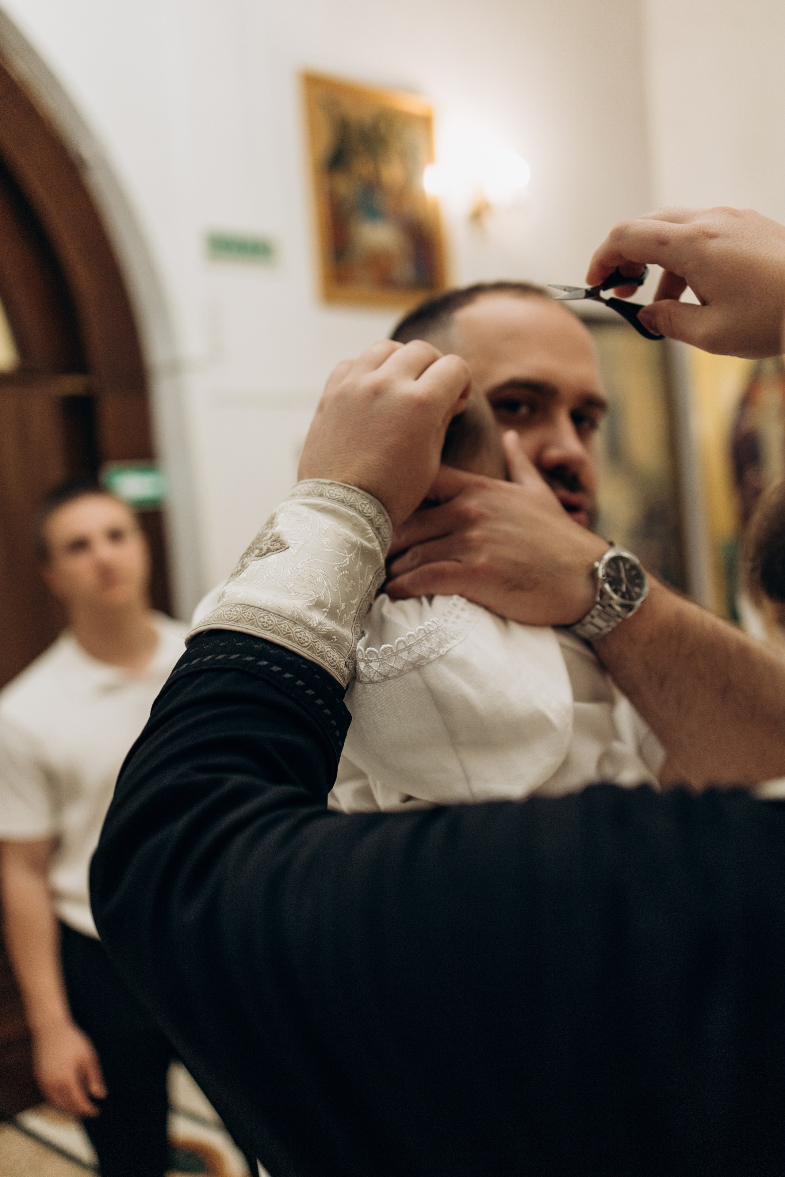 Крещение Радмира. Самый теплый фотограф в Краснодаре Рябоконь Ксения