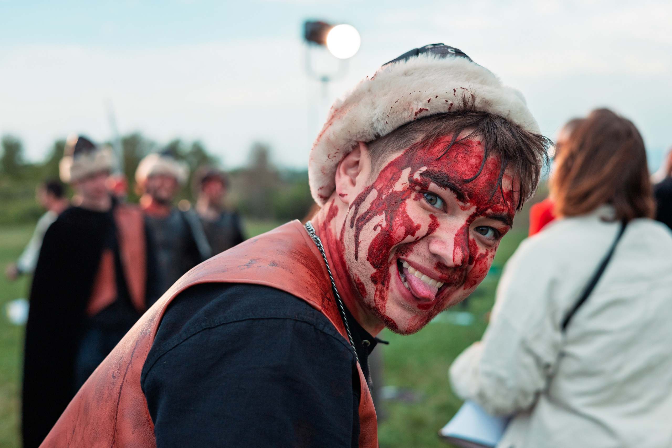 Бэкстейдж-съемка рекламы охранной компании «Тамерлан». Фотограф Белов Тимофей | Красноярск