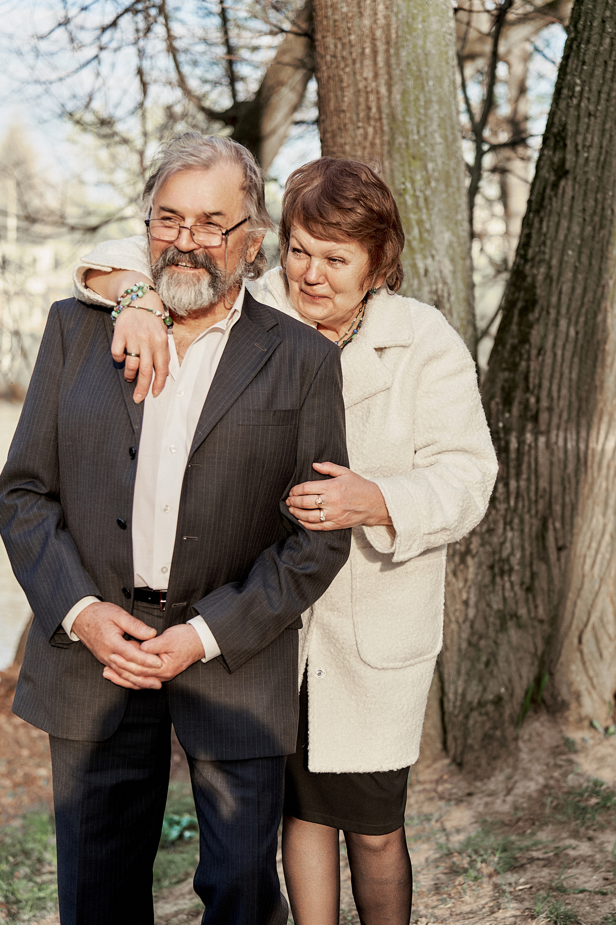 трогательные фотографии пожилой пары