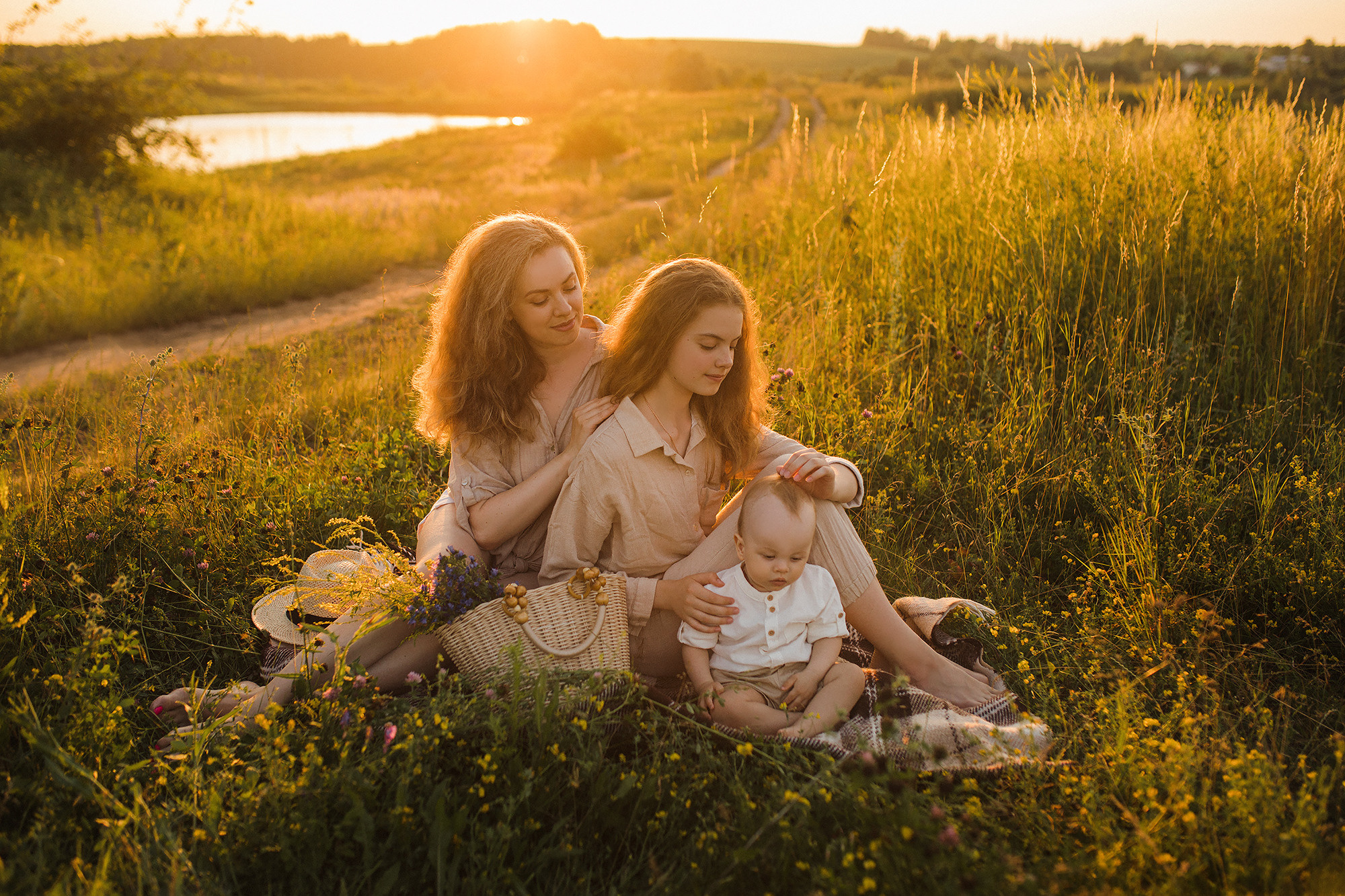 Мама Аня, Лиза и Макар. Свадебный и семейный фотограф в Белгороде Евгения Курочкина