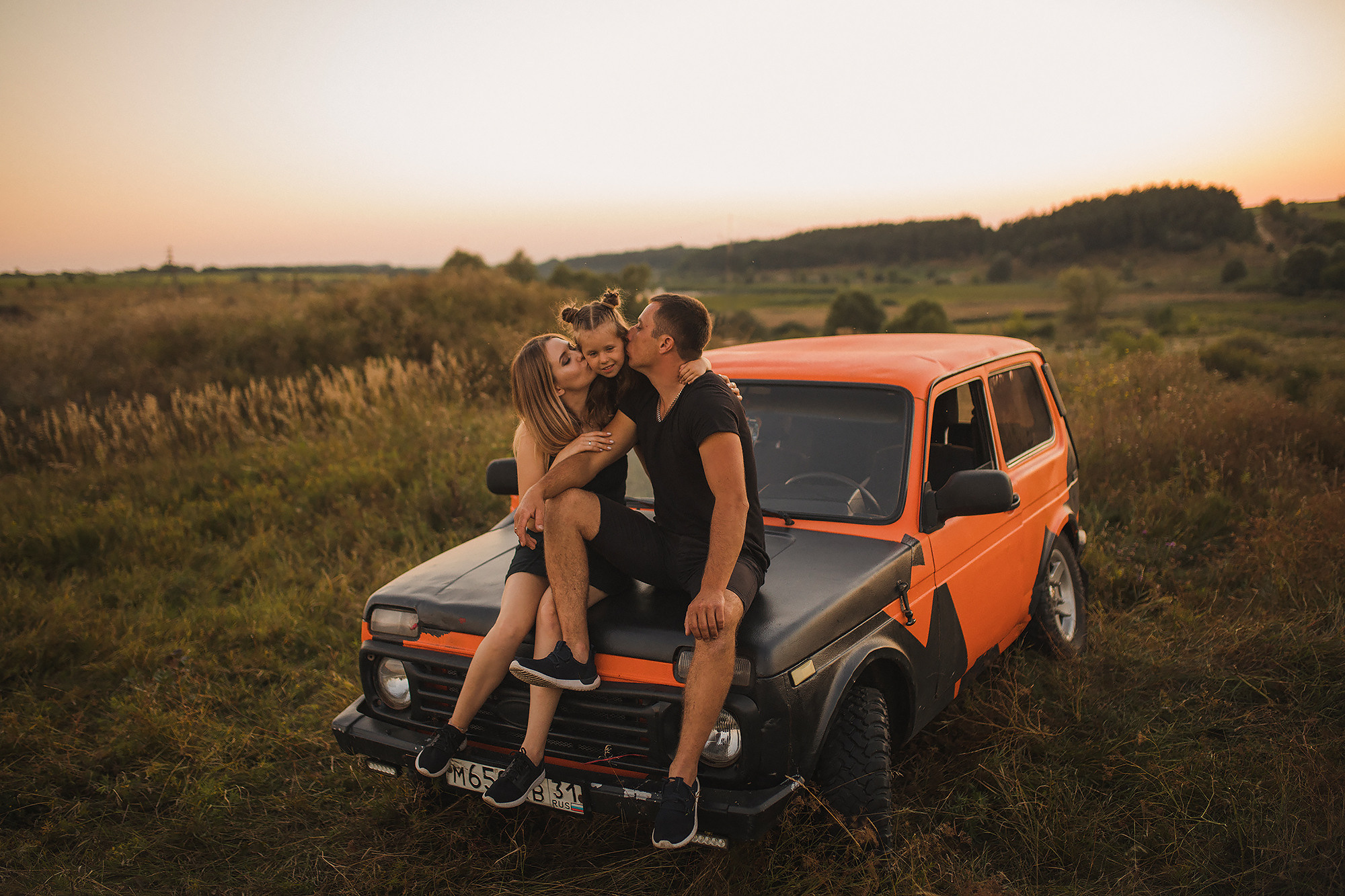 Сергей, Алина и Милана. Свадебный и семейный фотограф в Белгороде Евгения Курочкина