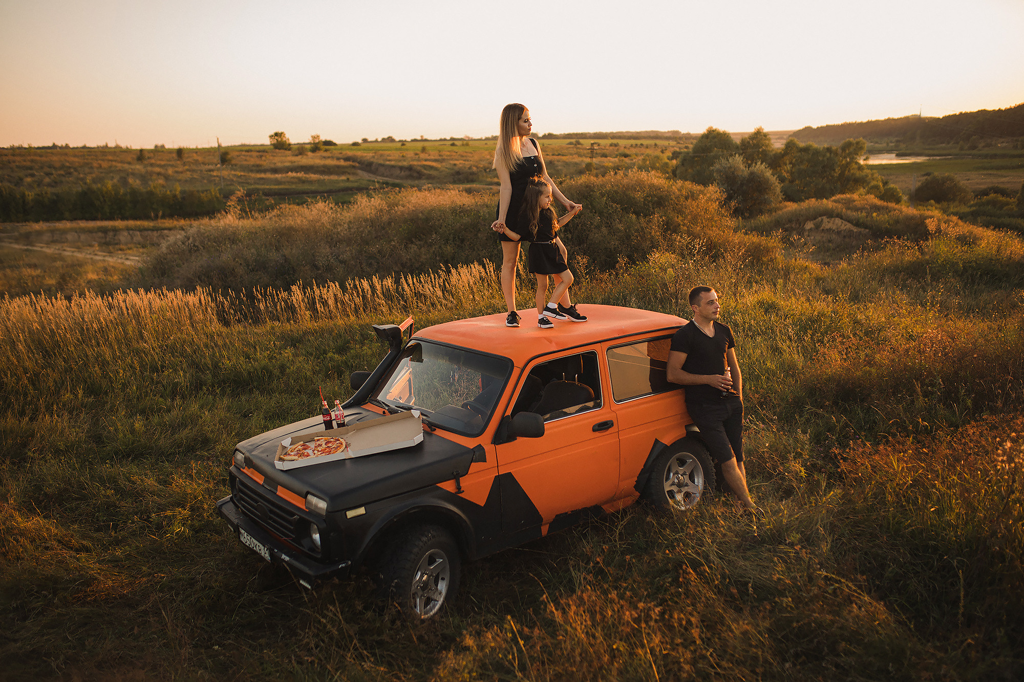 Сергей, Алина и Милана. Свадебный и семейный фотограф в Белгороде Евгения Курочкина