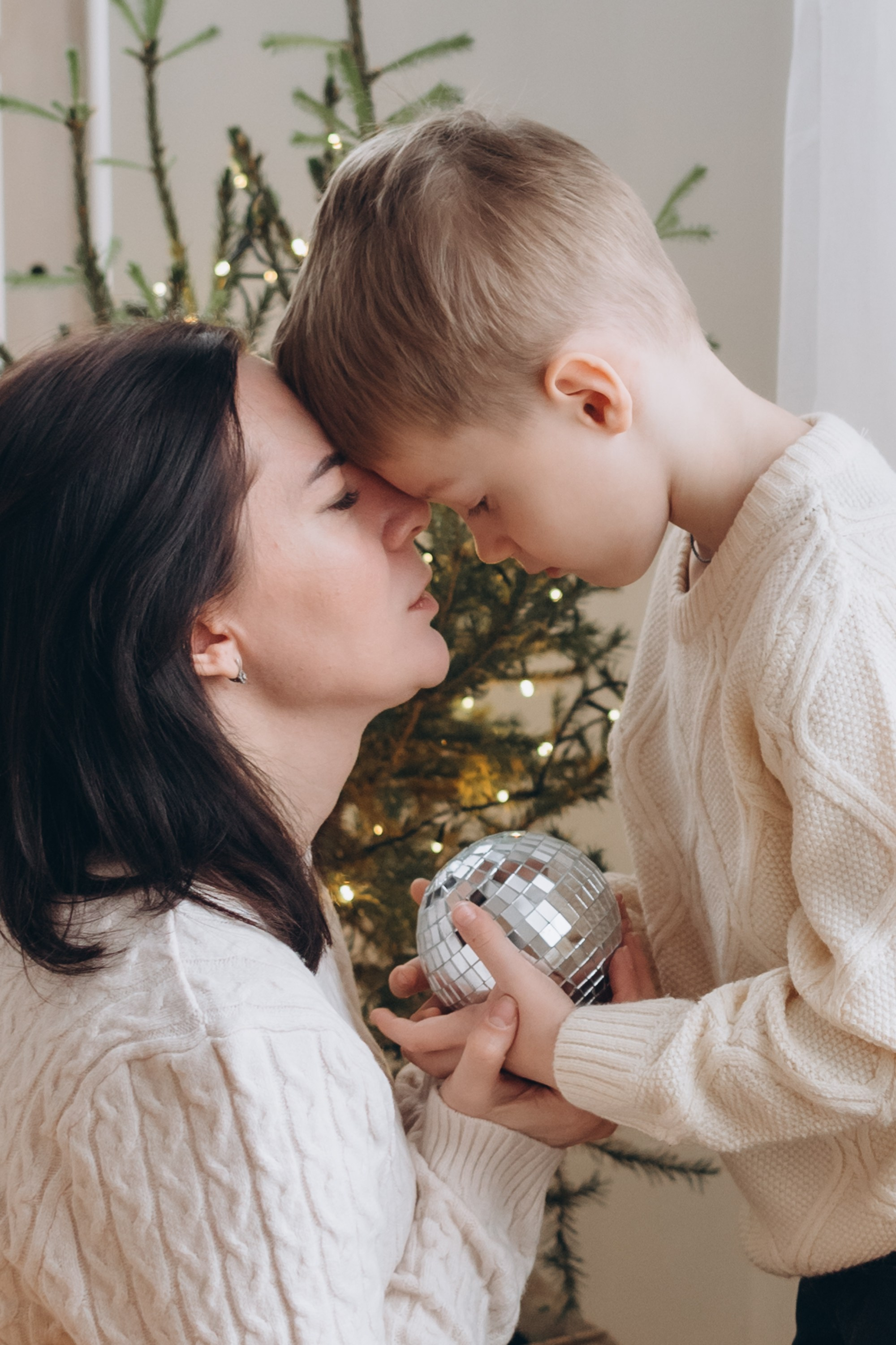 Новогодняя съемка Ольги с семьей. Семейный фотограф в Тюмени Ксения Мязитова