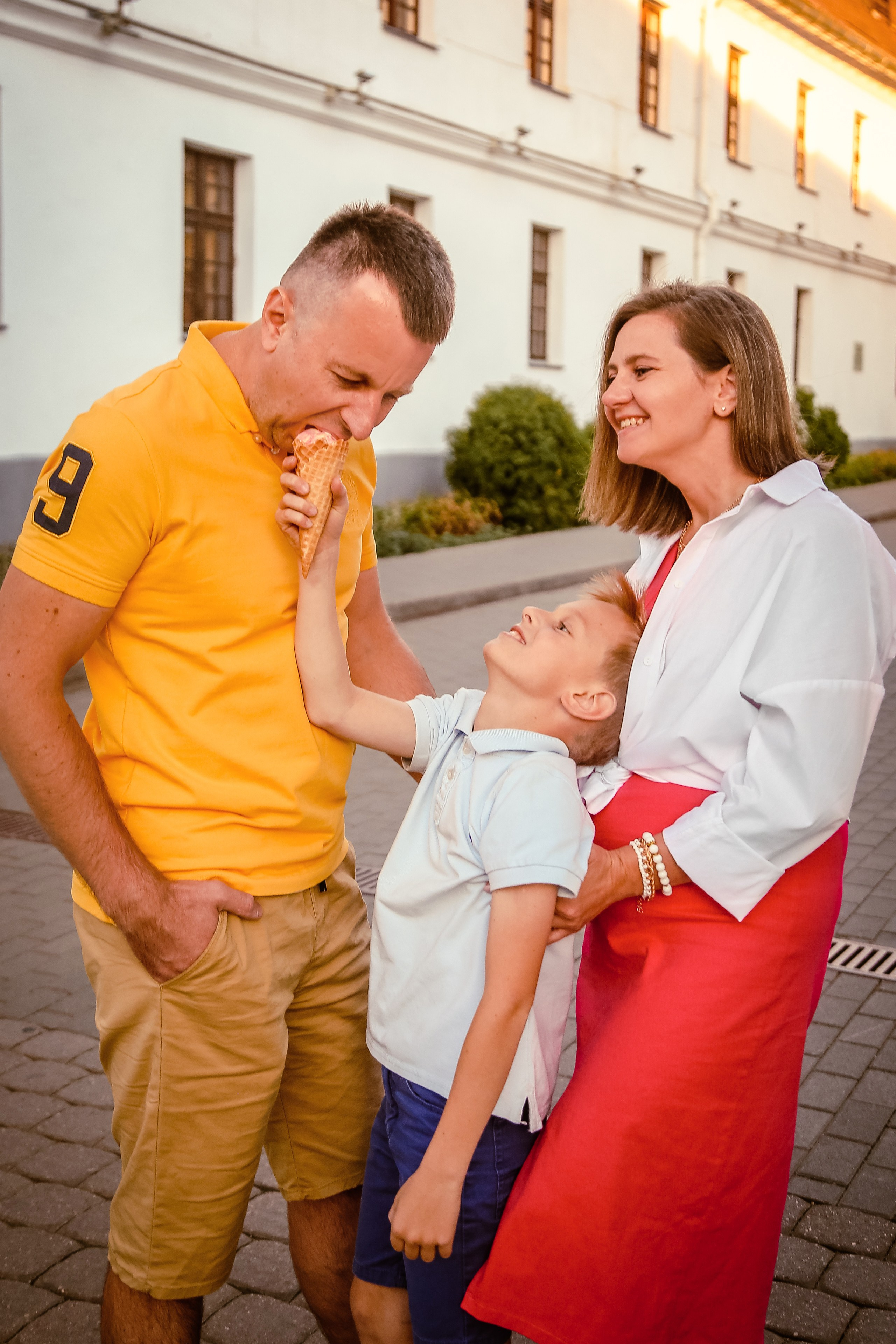 Лена с семьей. Фотограф Гавриленко Светлана
