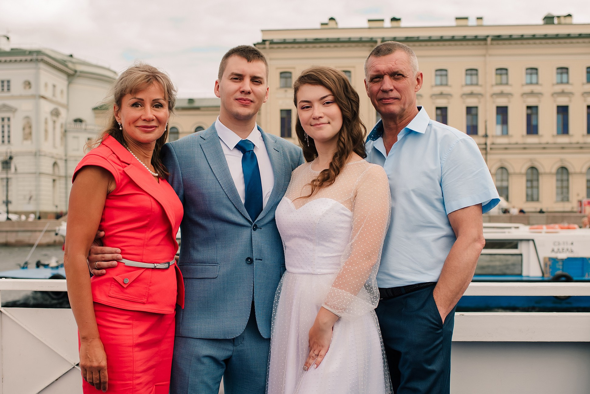 Юля и Андрей. Банкет на воде. Семейный и Свадебный фотограф. Санкт-Петербург. Пушкин