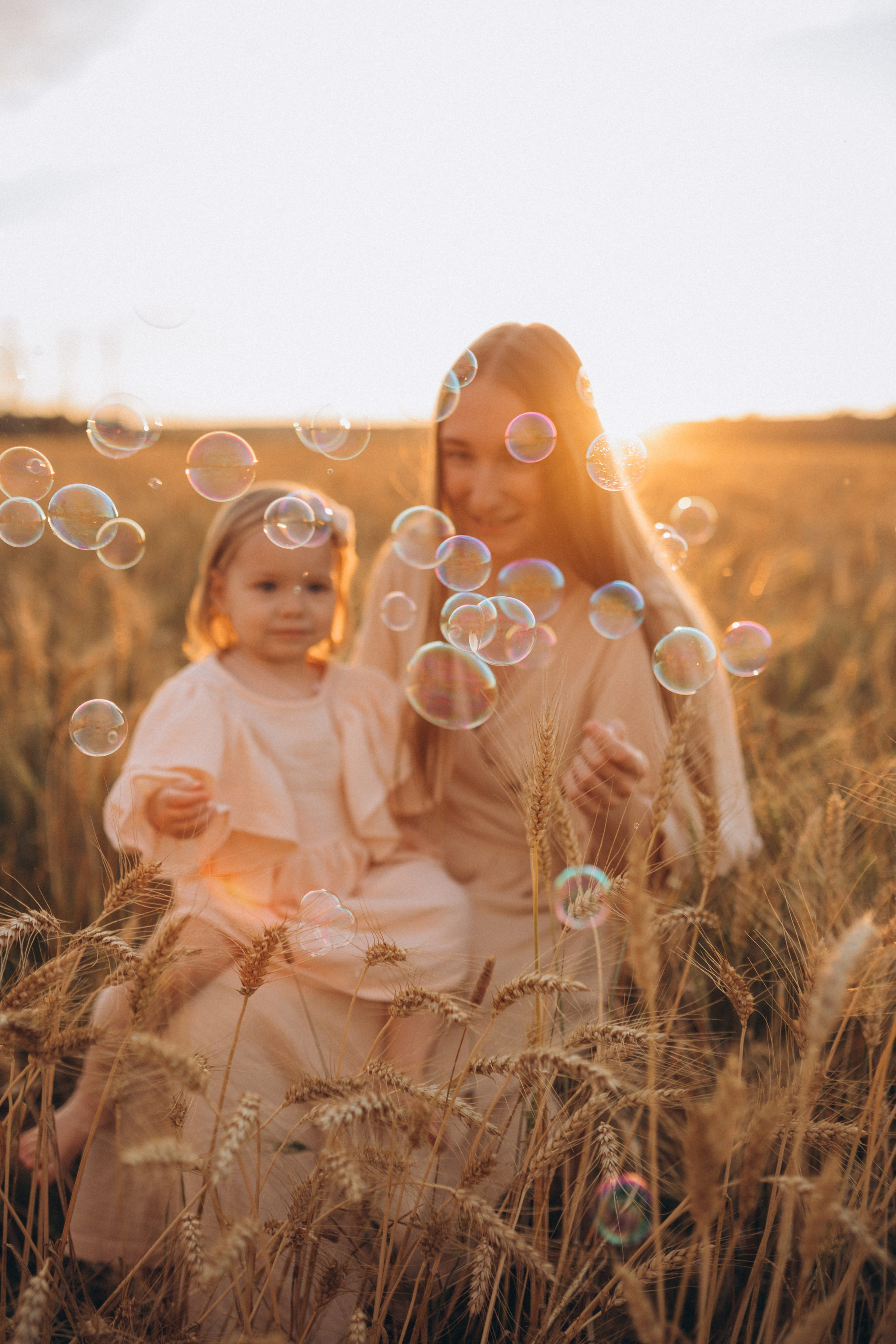 В поле пшеницы. Семейный фотограф Мария Маркова Москва и Одинцово