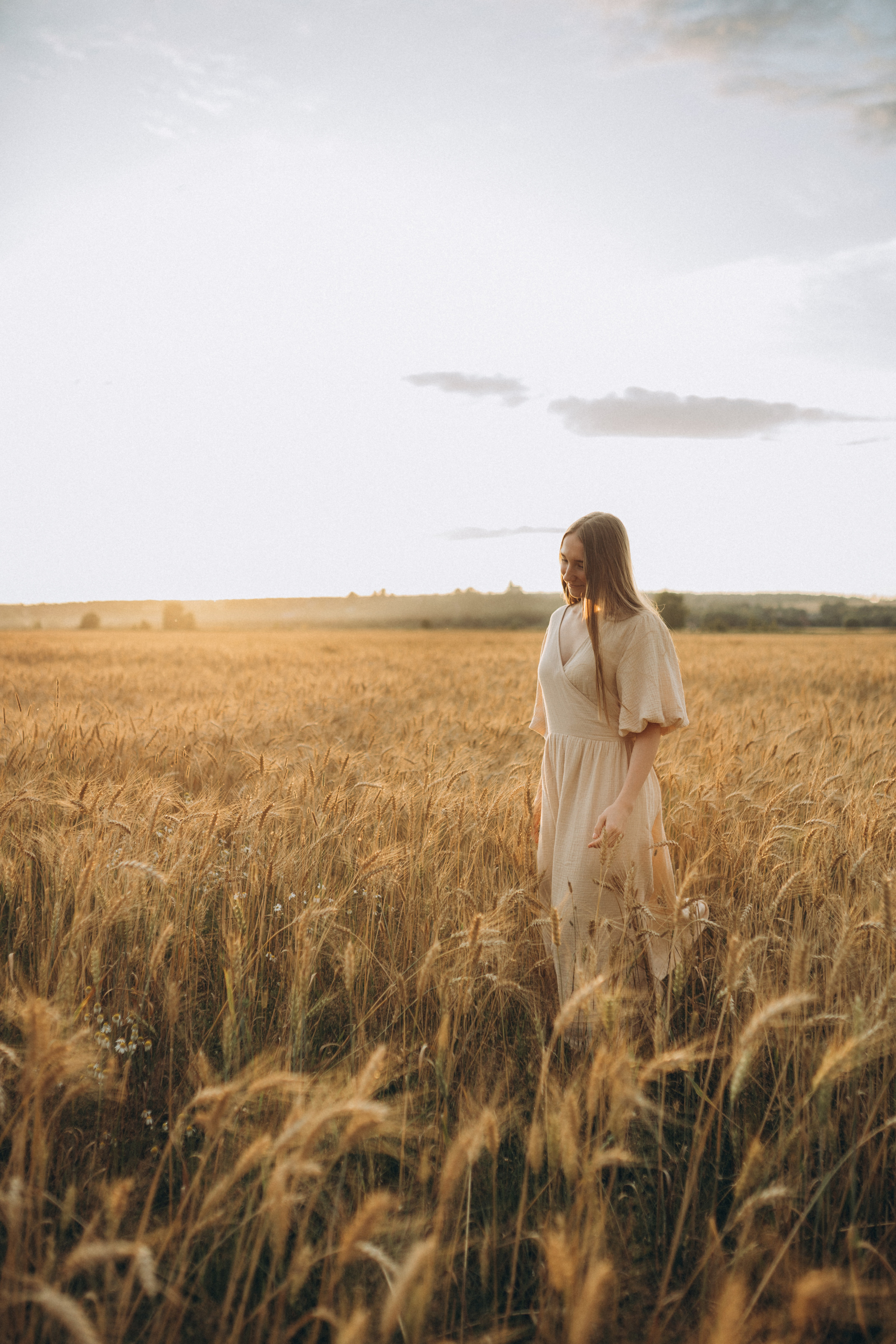 В поле пшеницы. Семейный фотограф Мария Маркова Москва и Одинцово