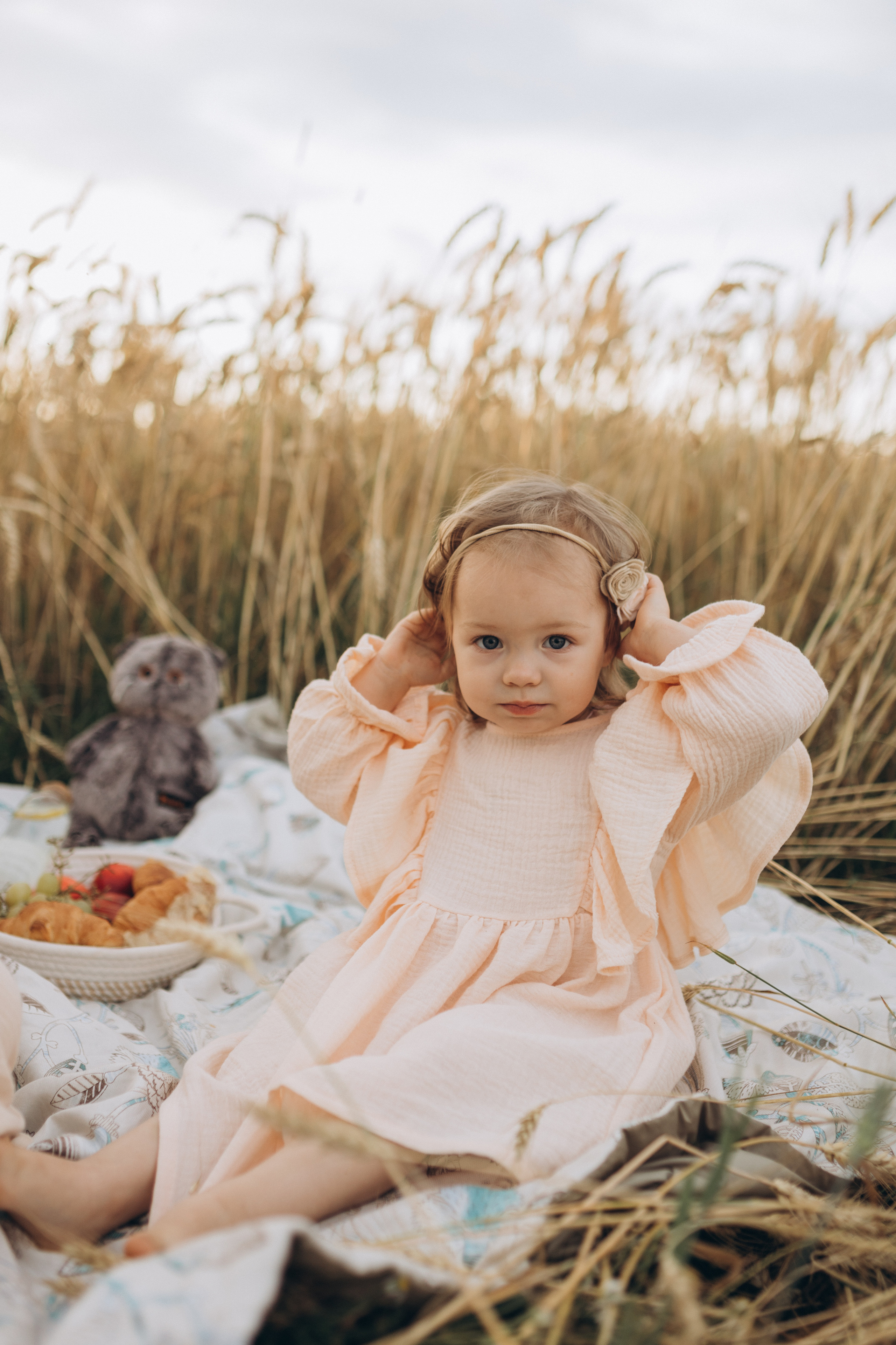 В поле пшеницы. Семейный фотограф Мария Маркова Москва и Одинцово