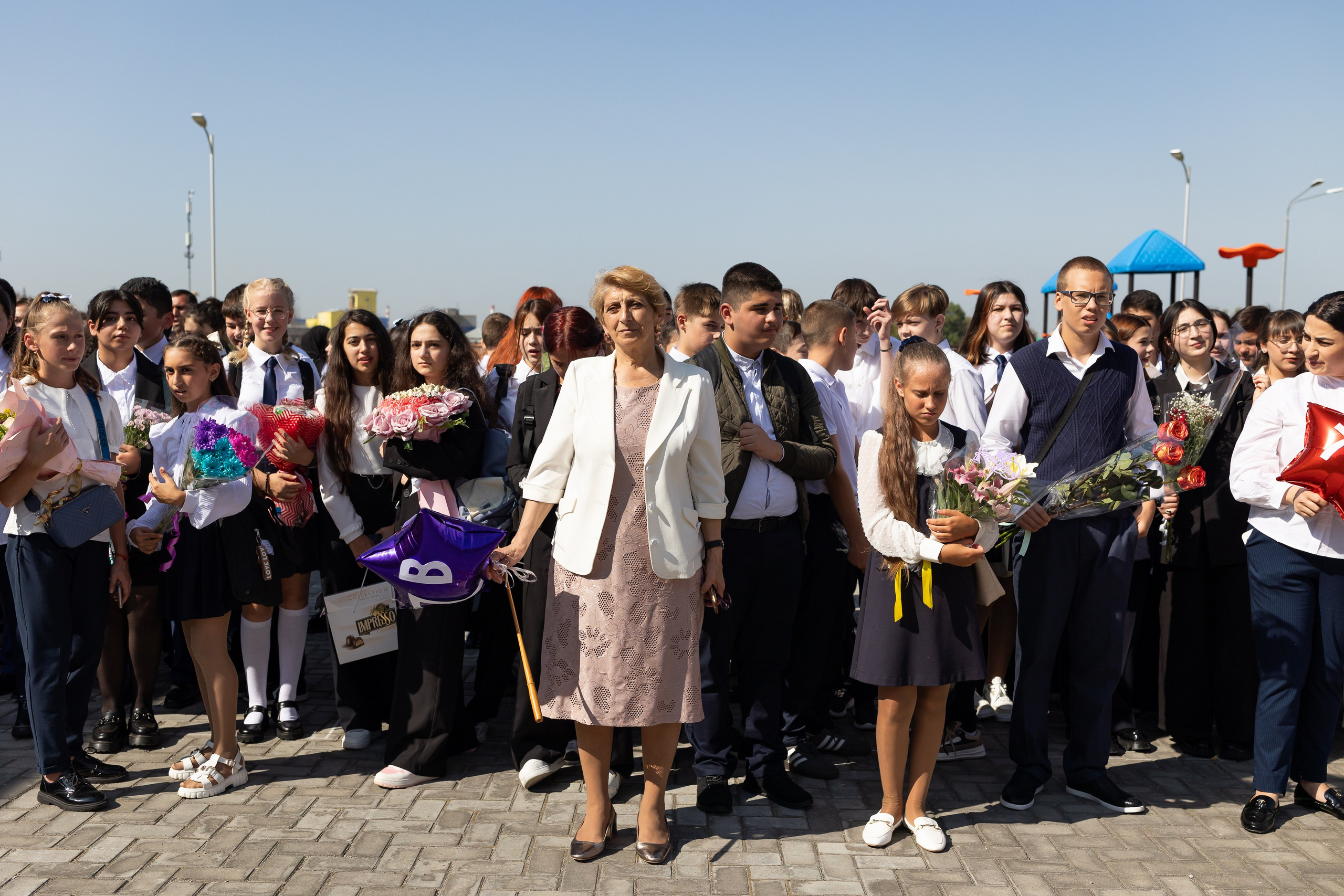 Линейка 1 сентября. Профессиональный Фотограф в Москве Андрей Славнов