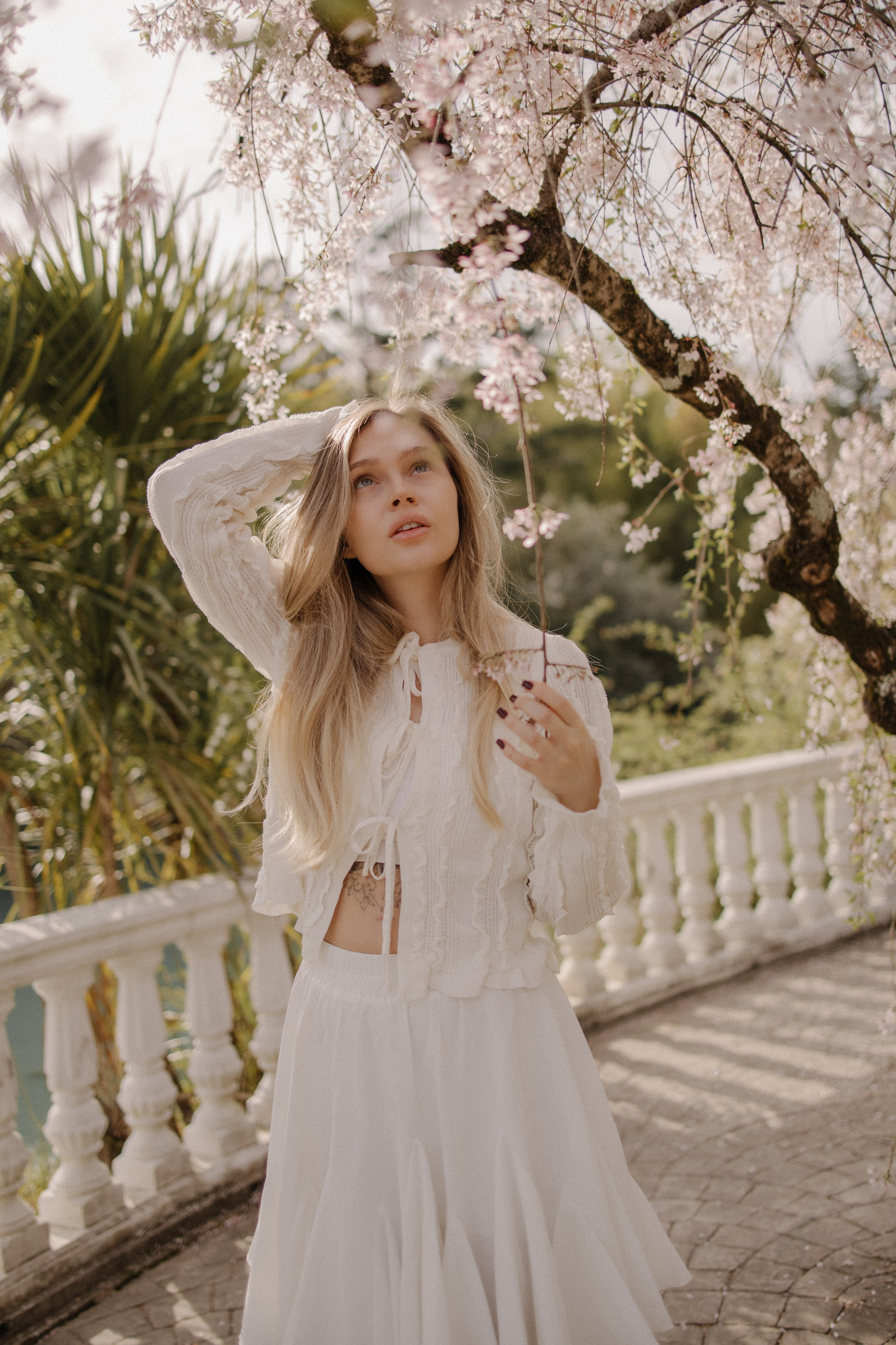 Света в сакуре. Фотограф Сочи Адлер Сириус Красная поляна Олеся Минив